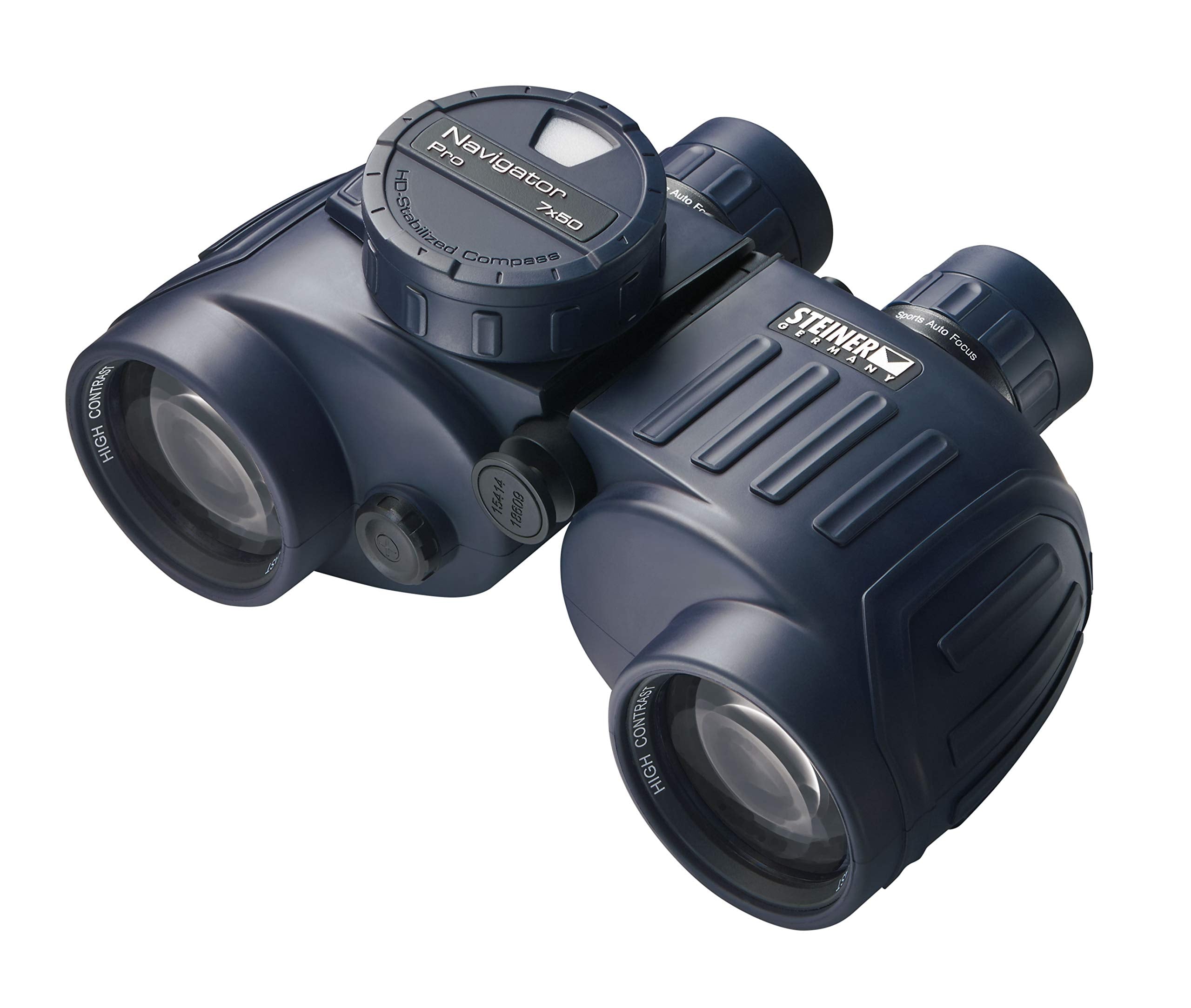 Steiner 7X50 Navigator Pro Binoculars With 7X Magnification, High Contrast Optics, Floating Prism System, Sports Auto Focus, Delivers Excellent Image Clarity, With Compass