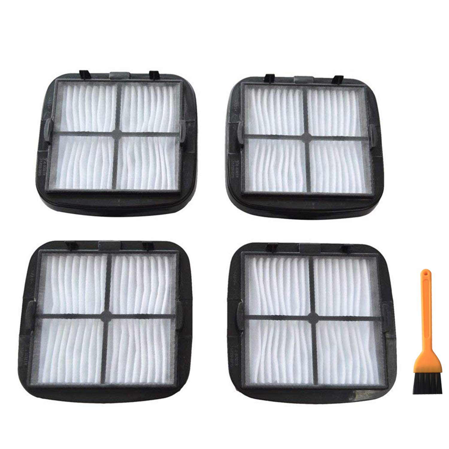 Ez Spares Replacement For Bisel Cleanview Hand Vac Hepa Filter And Filter Cleanview Vacuums Compare To 2037416 2031432 97D5(4Pcs