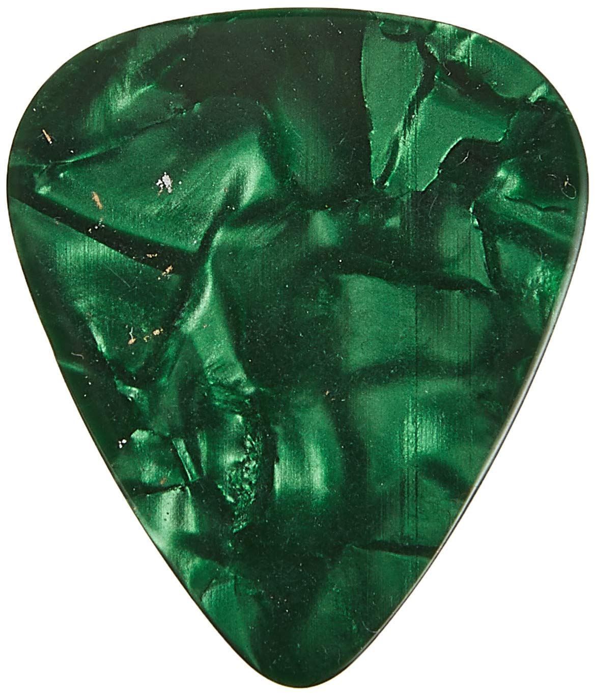 Fender Premium Celluloid Guitar Picks 351 Shape, Green Moto, Medium, 144 Pack