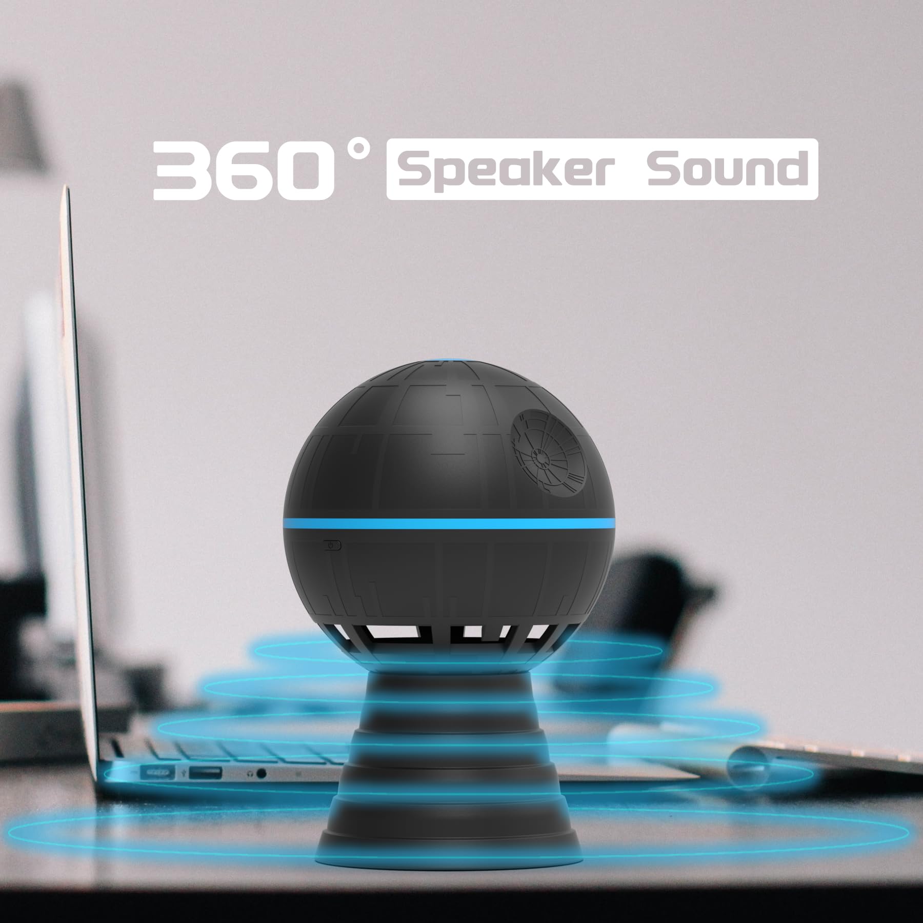 Yflstr Ds2 Wireless Bluetooth Speaker, Portable Bluetooth Speaker,1500Mah Battery 10 Hours Play Time,5W Speaker Bluetooth 5.1,St