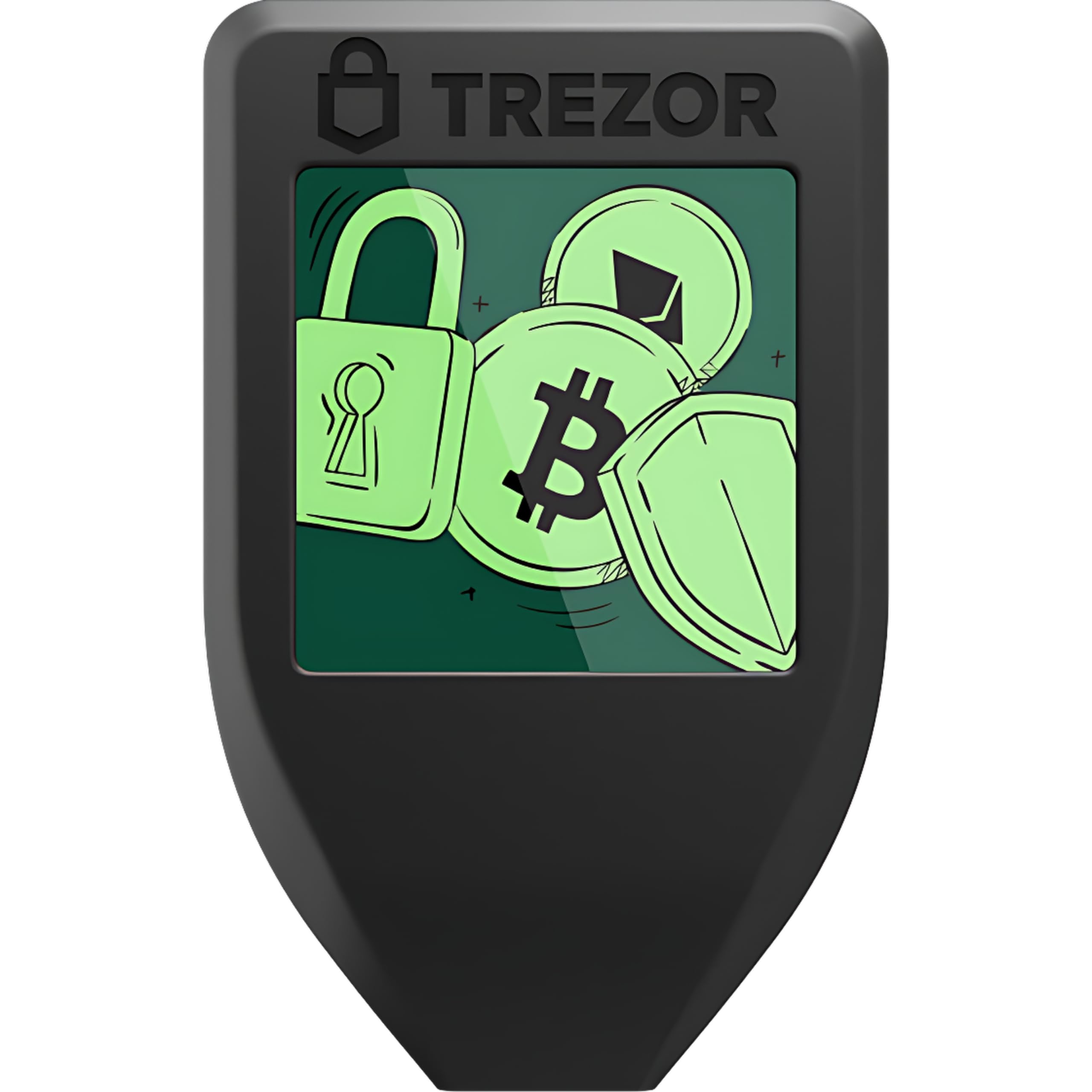 Trezor Model T   Crypto Hardware Wallet With Lcd Touchscreen, Protecting Bitcoin & 1000'S Of Coins With Maximum Security