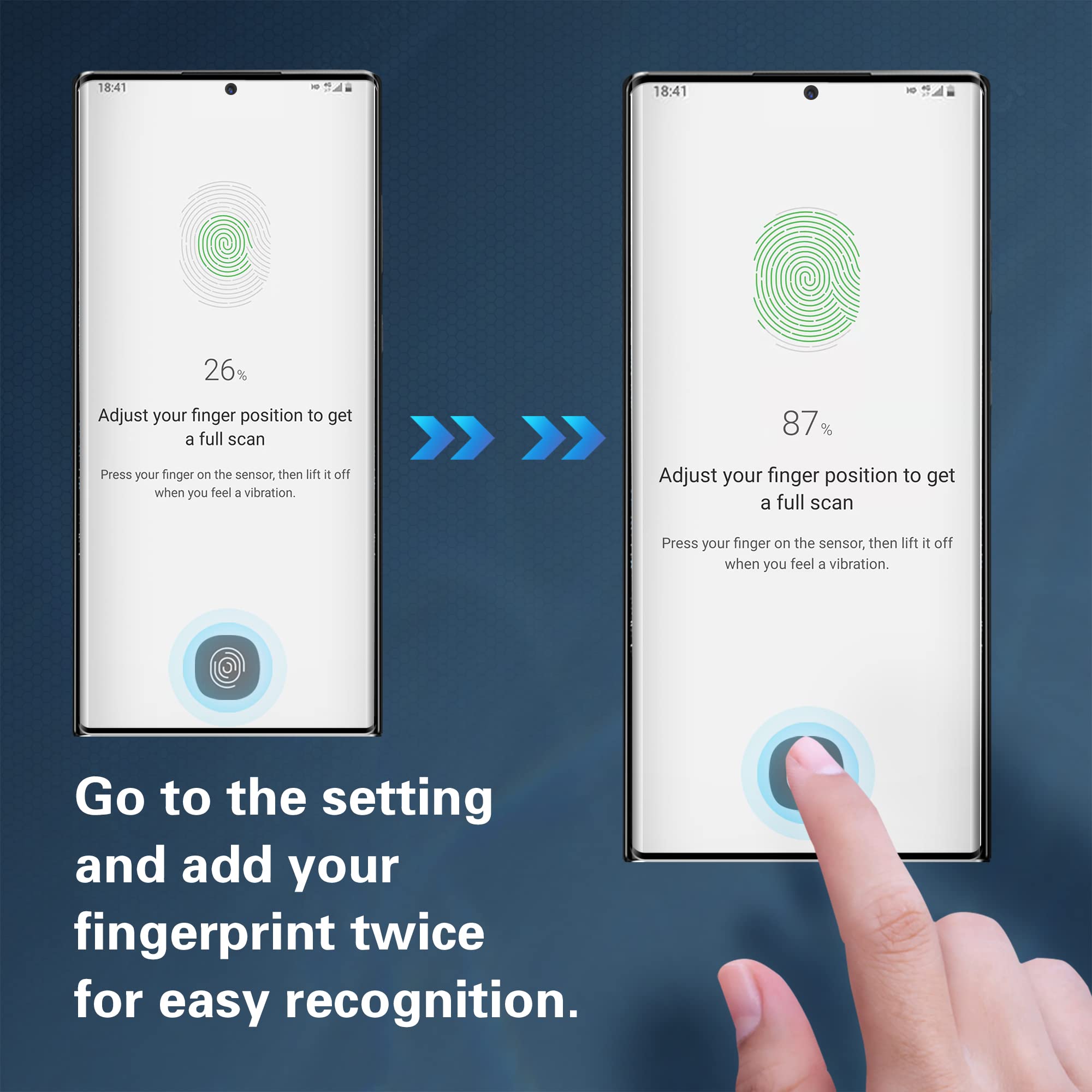 Aacl [Fingerprint Compatible][3 Pack] 3D Curved Tempered Glass For Samsung Galaxy S22 Ultra 5G Screen Protector, [Easy Installation With Alignment][Anti Scratch][Case Friendly]