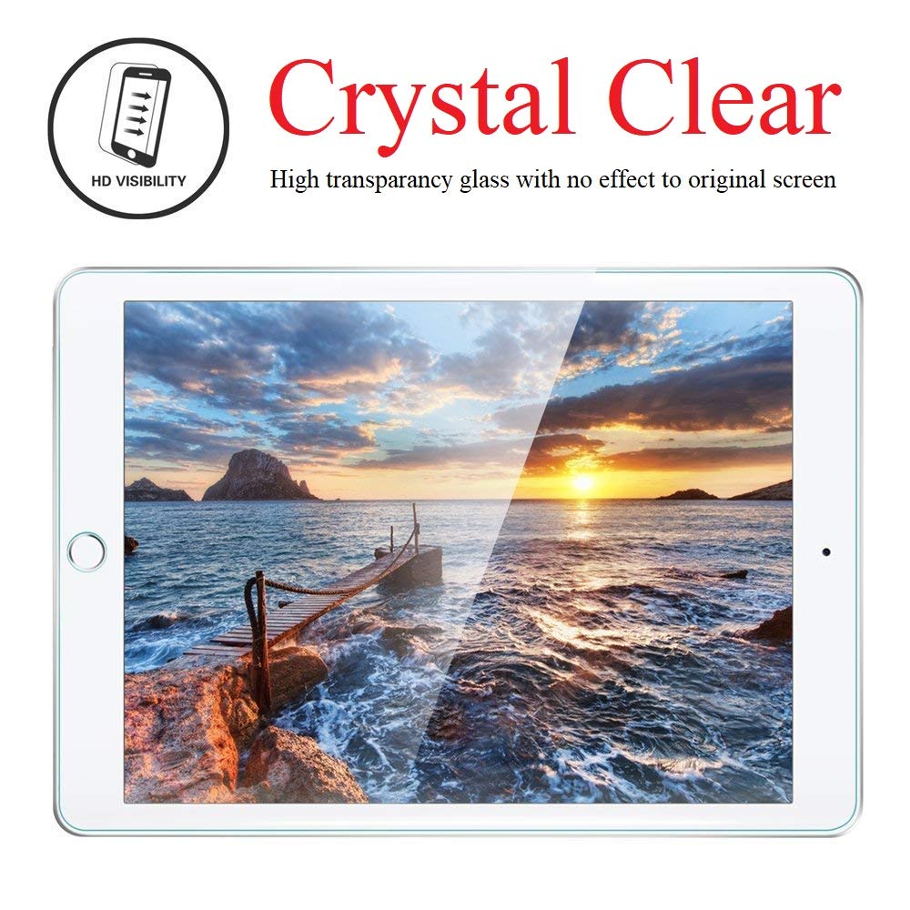 Vultic Screen Protector [3 Pack] For Ipad Pro 9.7 Inch 2016, Tempered Glass Film Cover