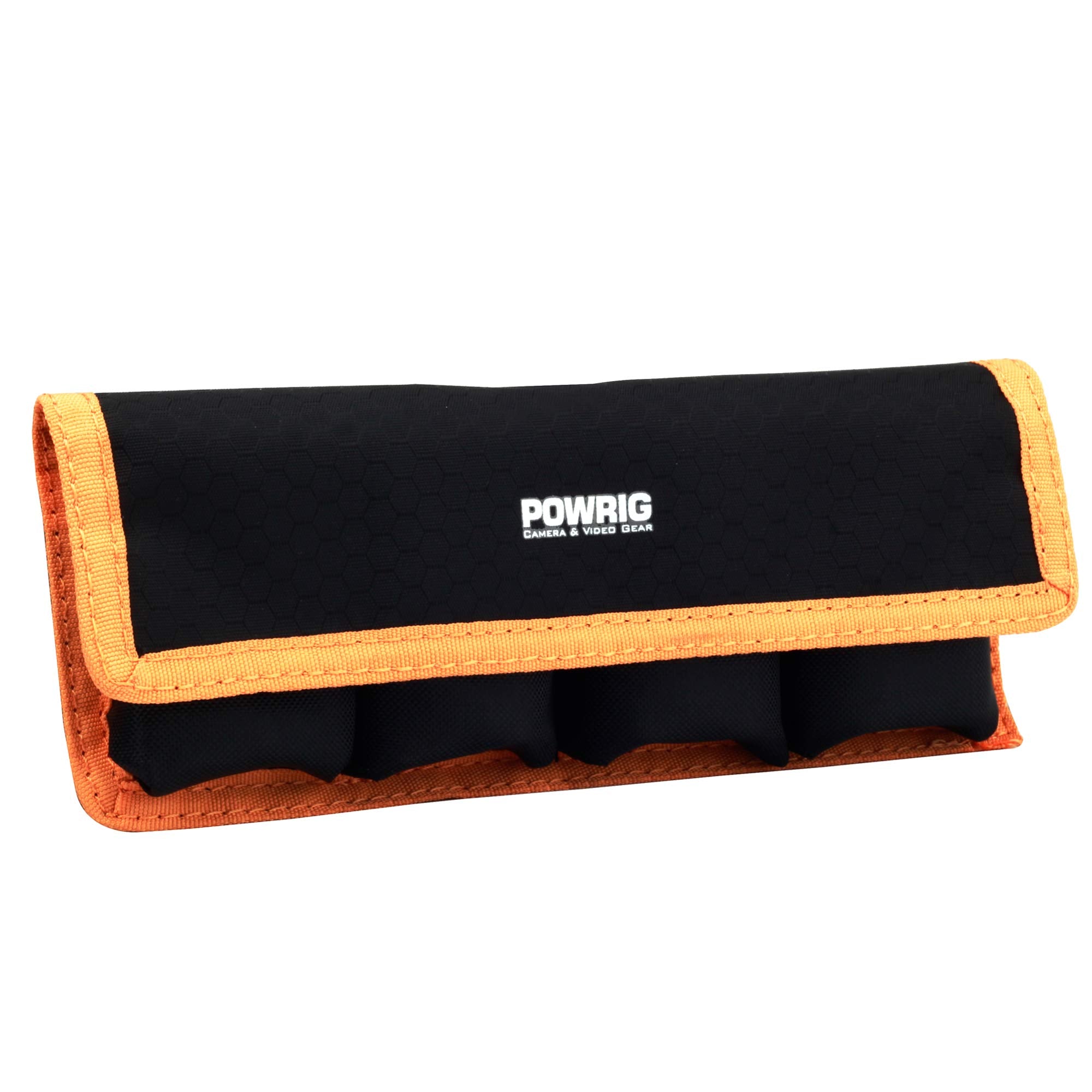 Powrig Dslr Battery Pack Case Battery Holder For Lp E6, Np Fw50, Np Fz100, Dmw Blj31Gk, En El15, Dmw Blf19, Np W126, Dmw Blc12   Hold 4Pcs Batteries