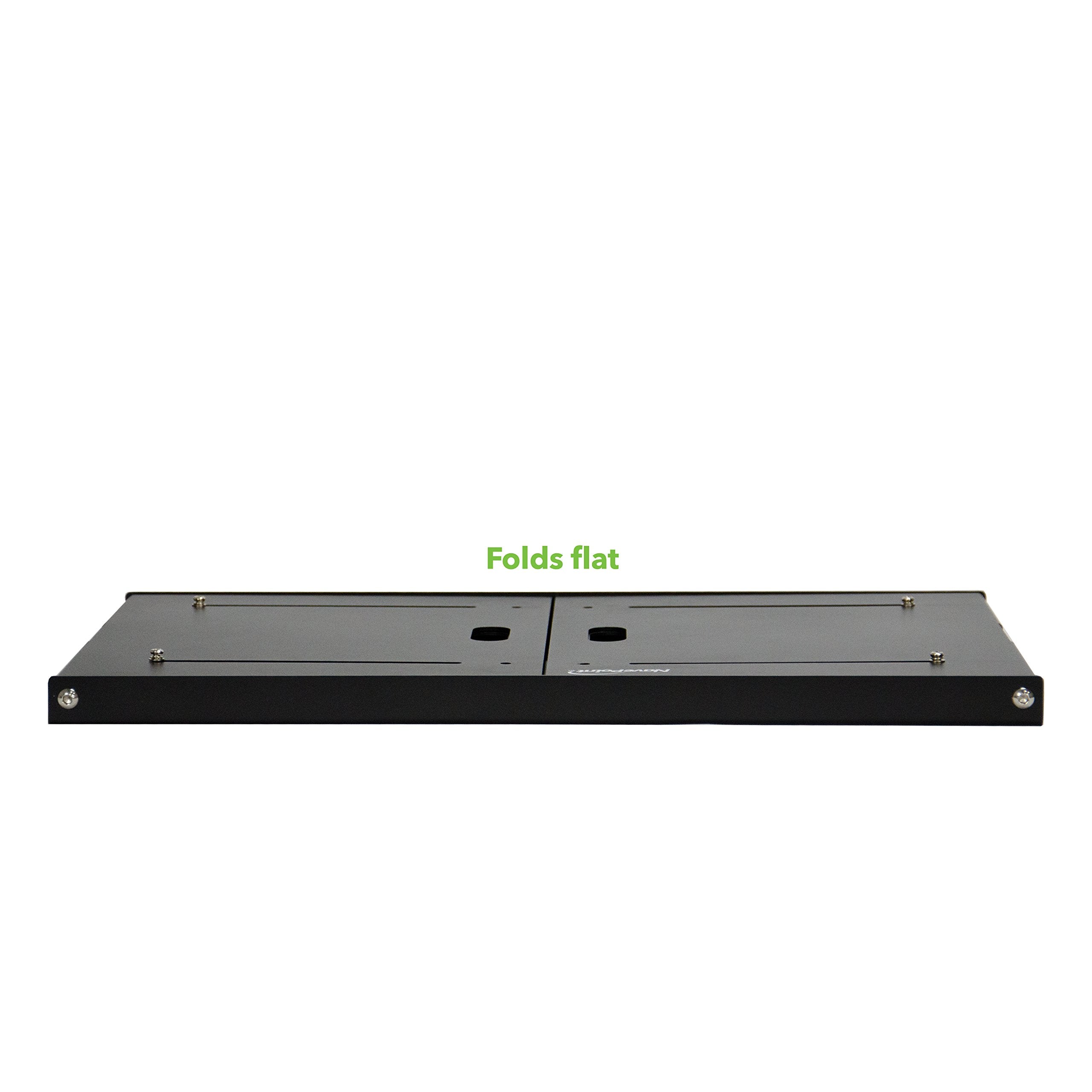 Navepoint 6U Patch Panel Bracket Wall Mount Patch Panel Rack For 19    Networking Equipment   Expandable Mounting Depth 9.5    T