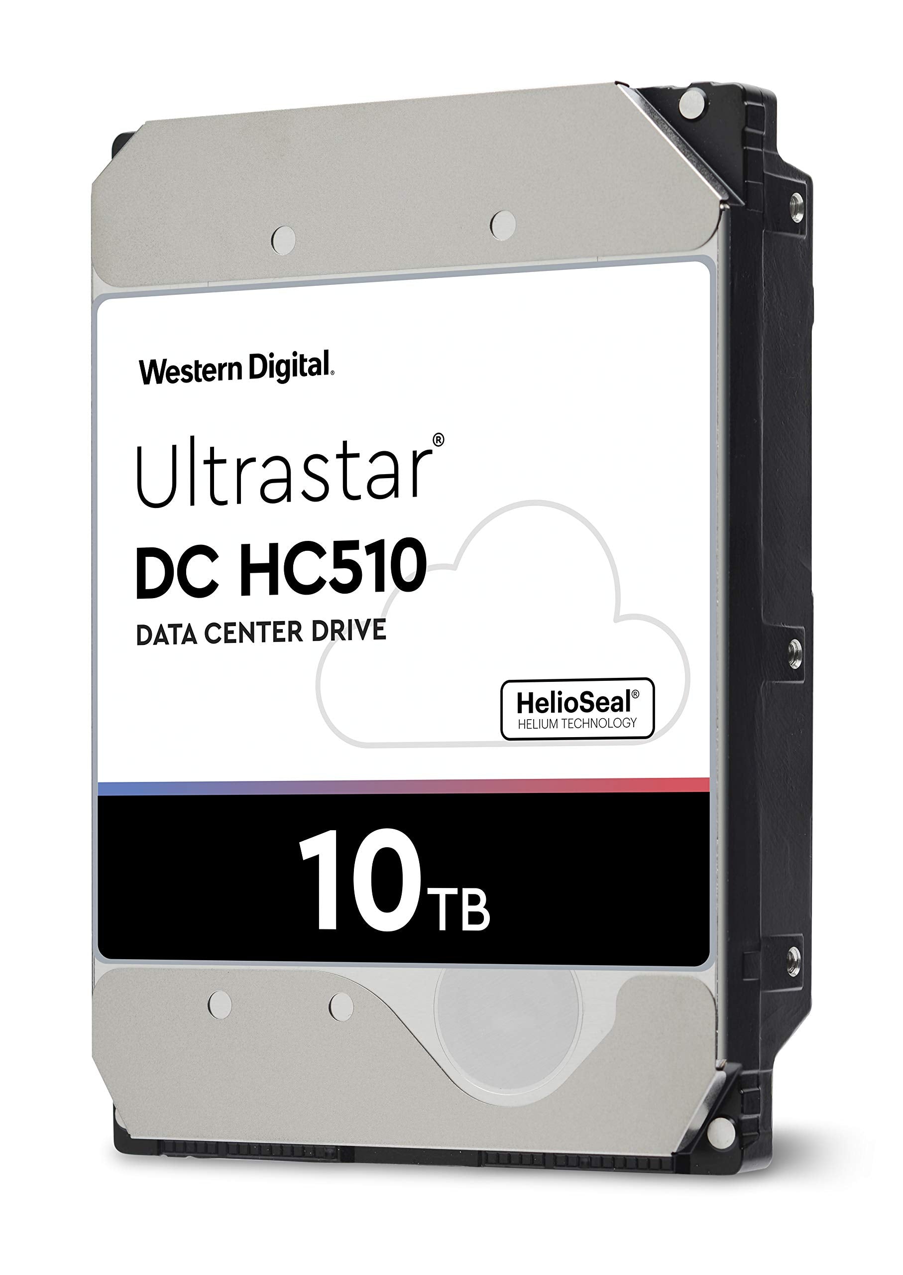 Western Digital Huh721010Ale604 10Tb Ultrastar Dc Hc510 Sata Hdd - 7200 Rpm Class, Sata 6 Gb/S, 256Mb Cache, 3.5