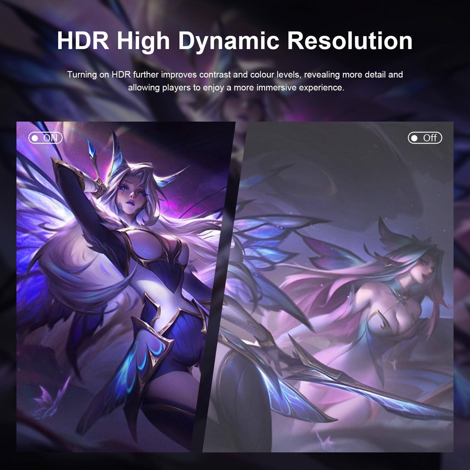 Djiex 27 Inch Gaming Monitor 100Hz Full Hd 1920 X 1080P Computer Monitor Built-In Speakers With Hdmi Interface Eye Care Frameles