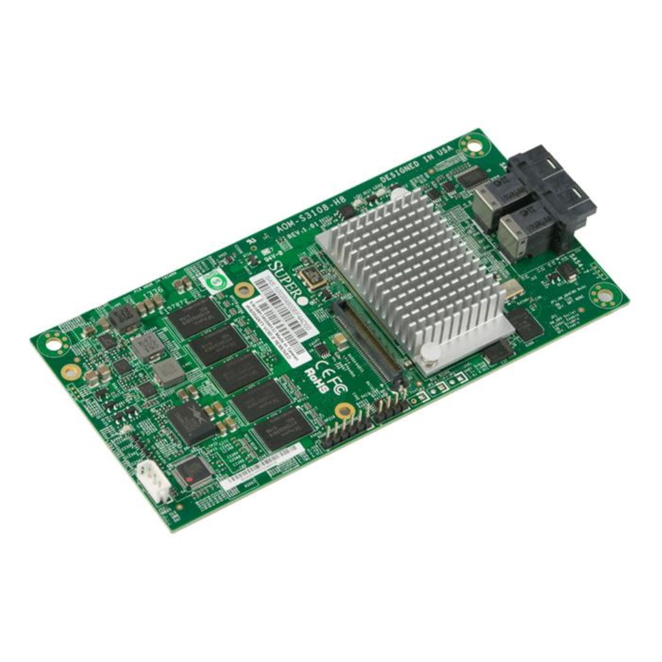 Supermicro Low Profile 12Gb/s Eight-Port SAS Internal RAID Adapter