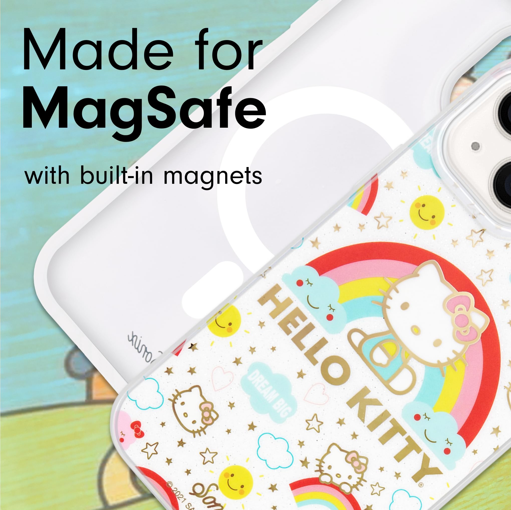 Sonix Case For Iphone 15 Plus, Iphone 14 Plus | Compatible With Magsafe | 10Ft Drop Tested | Hello Kitty Cosmic