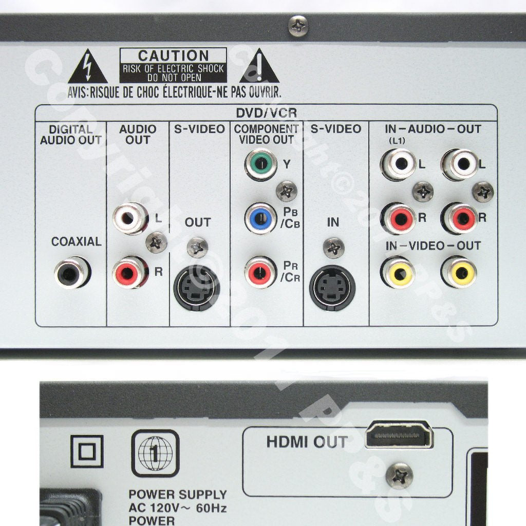 Magnavox Zv427Mg9 Dvd Recorder/Vcr Combo, Hdmi 1080P Up Conversion, No Tuner