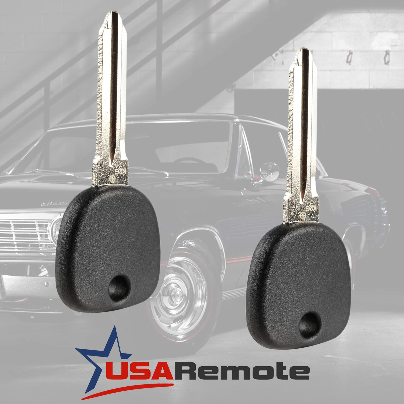 Keyless Entry Remote Ignition Key Fits Buick Lucerne / Chevy Impala Monte Carlo / Cadillac Dts (Ouc60270, Ouc60221), Set Of 2