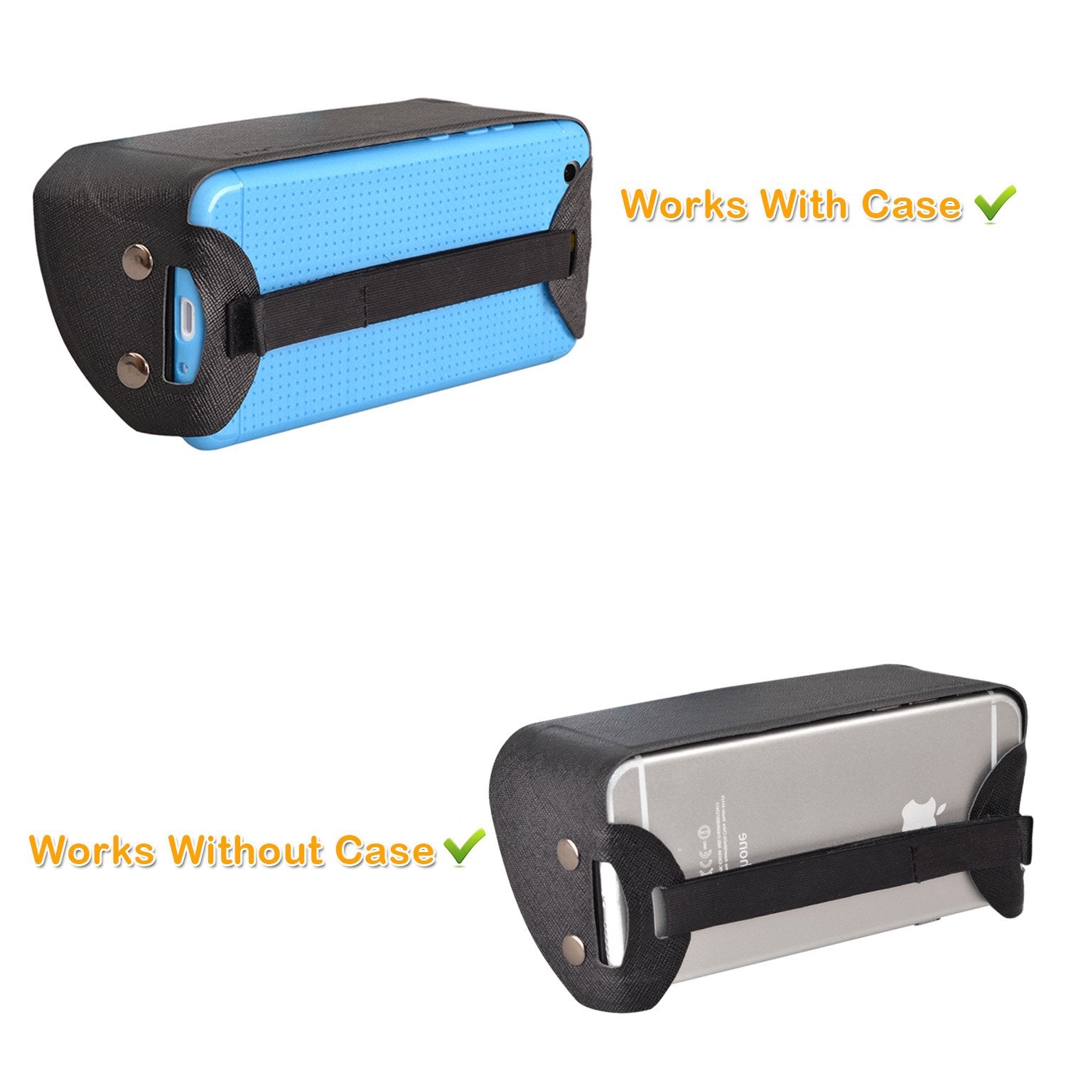 Tfy Universal Phone Sun Shade & Glare Visor Shield For 4.5 To 6.1 Inch Smartphones   Compatible With Iphone 15/14 / 13/12 / Xs/X