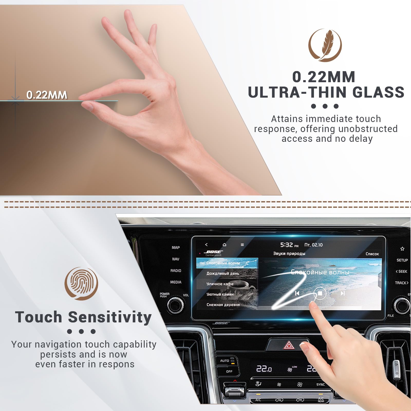 Yee Pin Kia Sorento 2022 2023 Screen Protector For 2022 2023 Kia Sorento Mq4 2021 10.25In Navigation Display Compatible With 2022 2023 2024 Kia Forte Gt Line 10.25In Screen Protector 2022 2023 2024