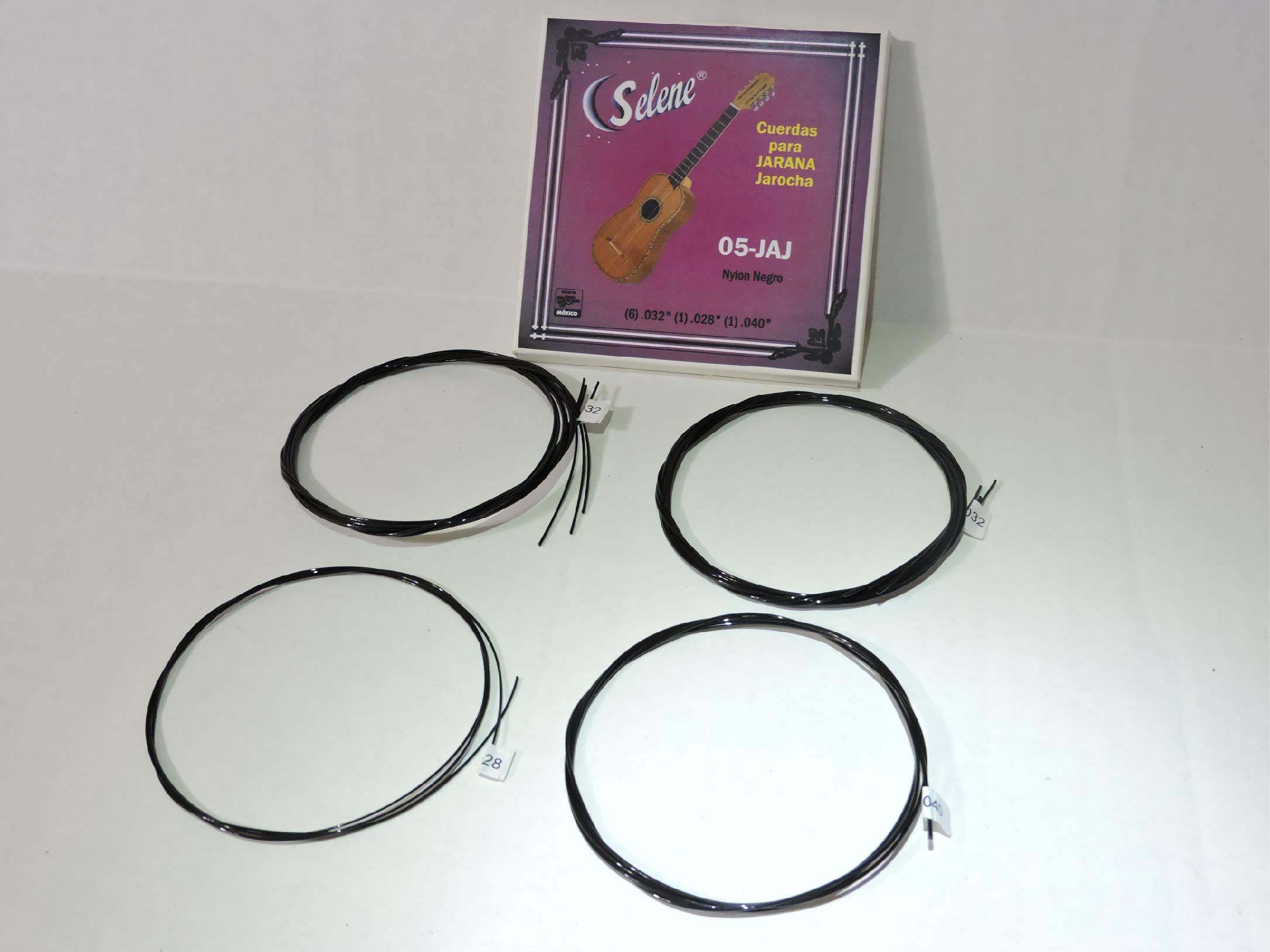 Jarana Jarocha Strings Selene Model 05 Jaj (Full Set Of 8 Strings) Cuerdas Para Jarana Jarocha
