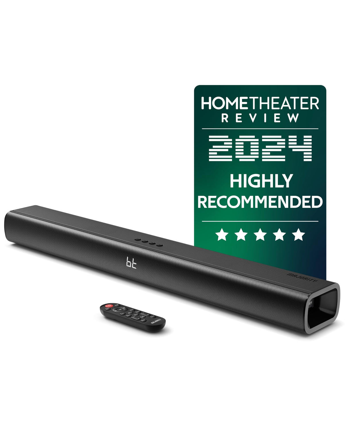 Majority 140W Bluetooth Sound Bar For Smart Tv | 31'' 2.1 Wireless Soundbar For Tv With 3D Sound | Tv Speakers Sound Bar With Bu