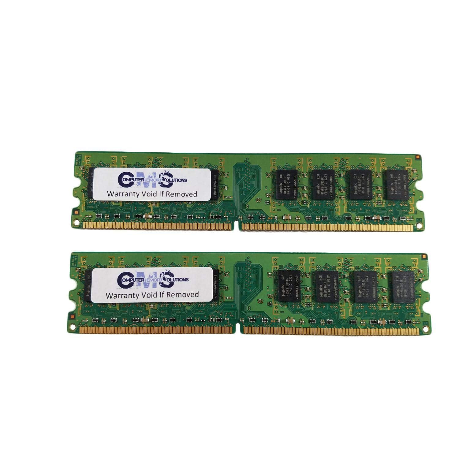 CMS 4GB (2X2GB) DDR2 4200 533MHZ Non ECC DIMM Memory Ram Upgrade Compatible with Gateway Gt5238E, Gm5266E, Gt5268E, Gt5404 Deskt