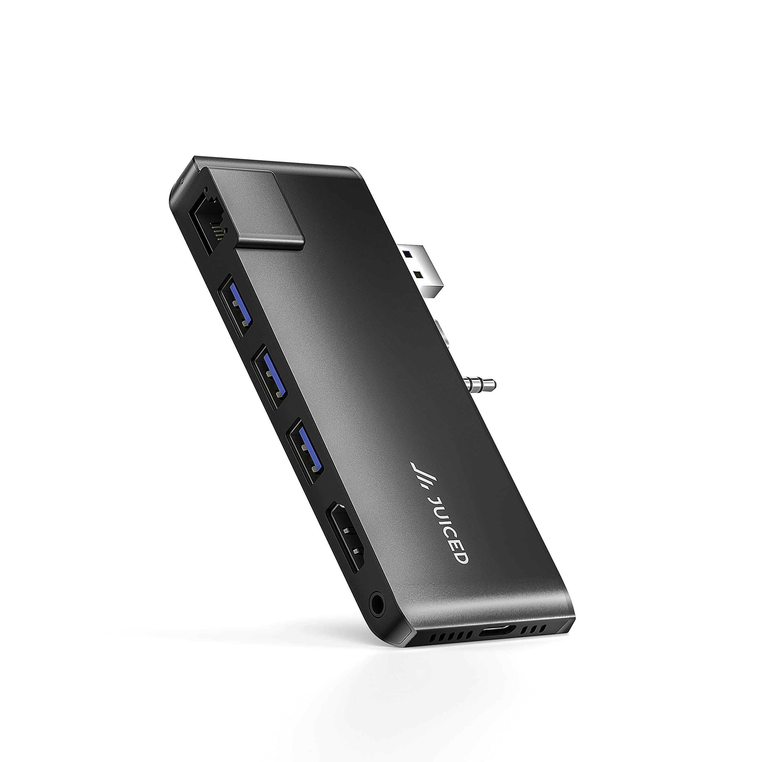 Impacthub   Surface Laptop 5 | 4 | 3 | Go   Multiport Utility Adapter   3X Usb A 10Gbps Ports | 4K Hdmi | 4K Usb C Display Alt M