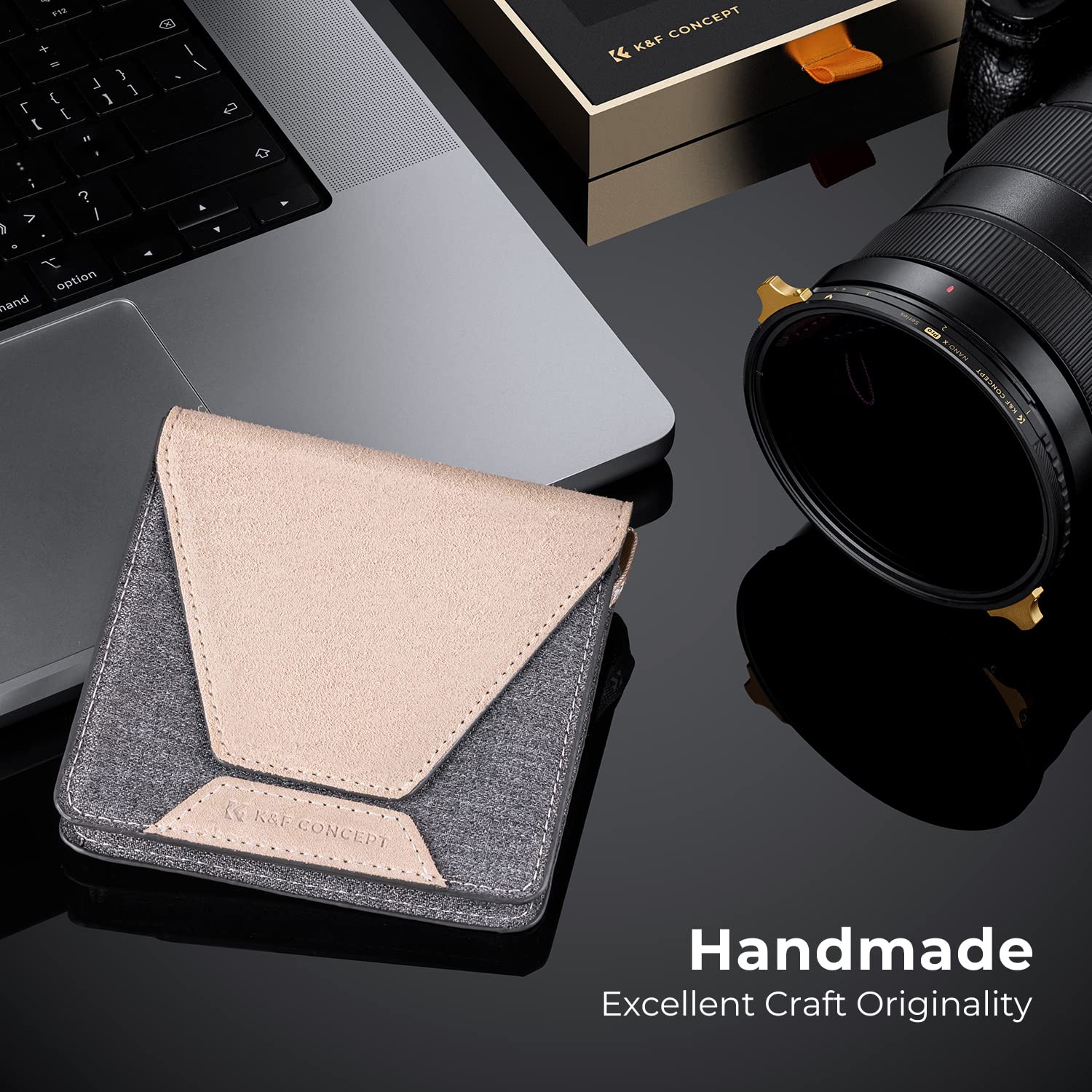 K&F Concept 82Mm Variable Nd Lens Filter Nd2 32 (1 5 Stops) High Definition Adjustable Neutral Density Filter With 36 Multi Laye