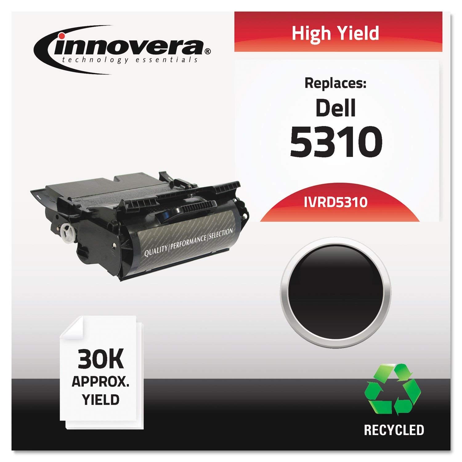 Innovera D5310 30000 Yield Remanufactured Toner, Black
