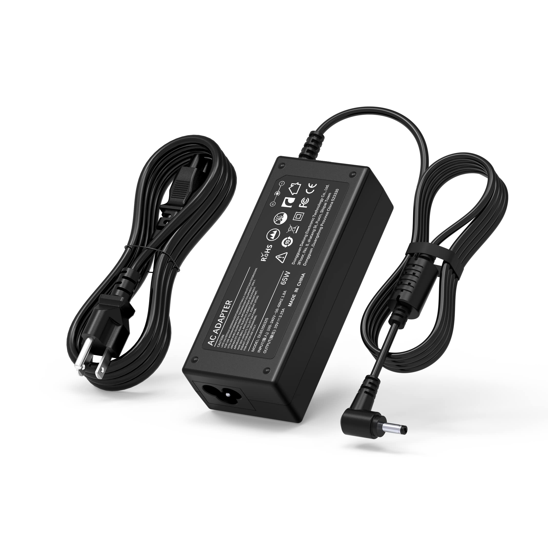 65W/45W Adapter Laptop Charger For Lenovo Ideapad 310 320 330 330S 510 520 530S 710S; Yoga 710 11 14 15; Flex 4 1130 1470 Adl45Wcc Pa 1450 55Ll 310 15Abr 310 15Ikb 320 15Abr Power Supply Cord