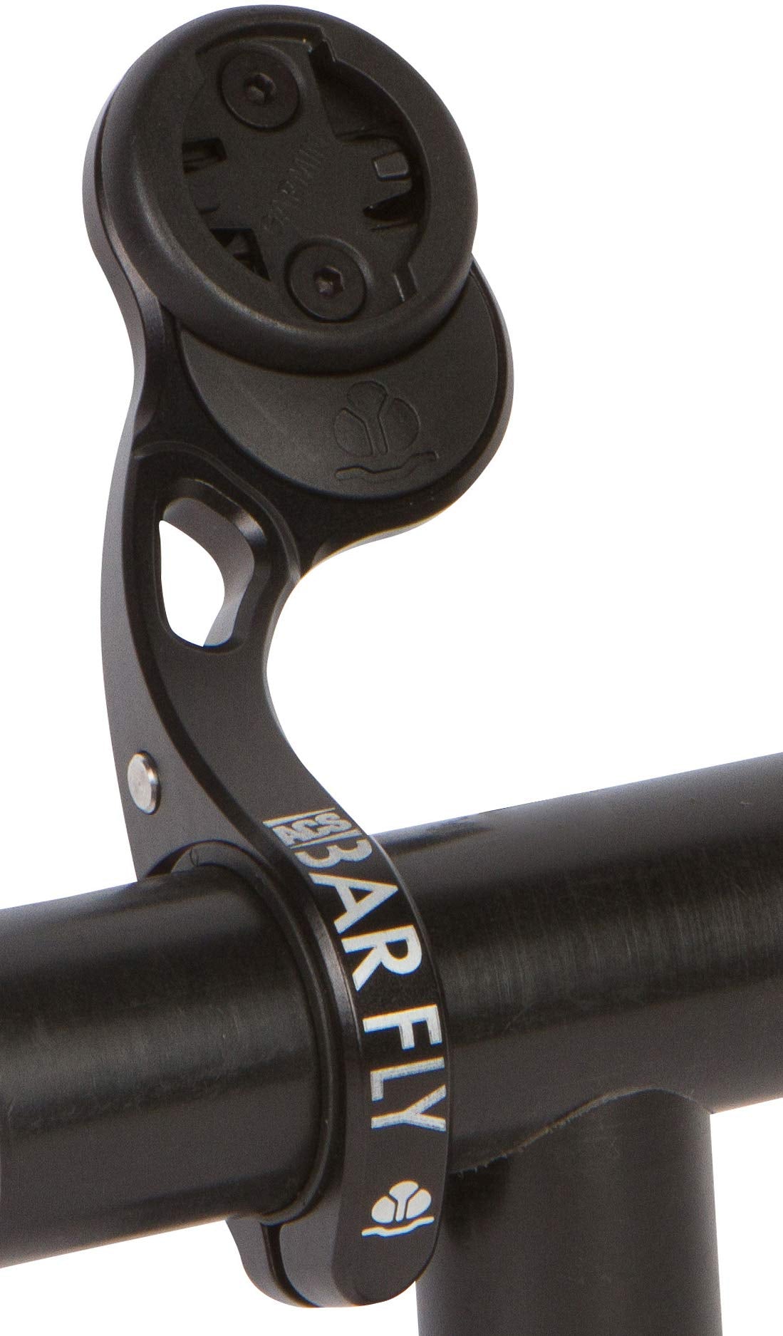 Bar Fly 4 Prime Aluminum Bicycle Accessory Mount, Black, Adjustable Reach For Large And Small Computers   Garmin, Wahoo, Polar,
