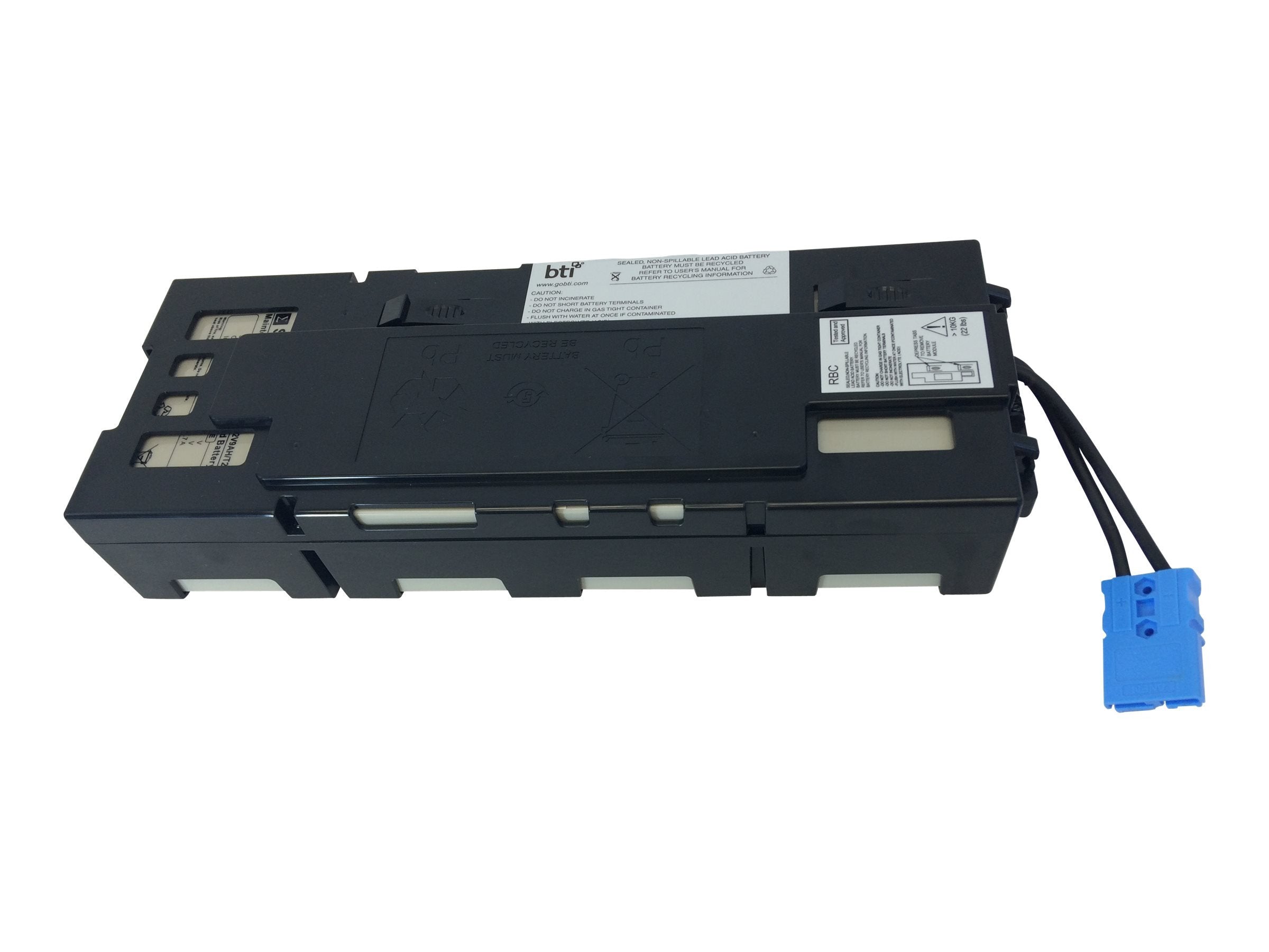 Replacement Ups Battery Cartridge Apcrbc115-Sla115 For Apc Smx1500Rm2U Smx1500Rm