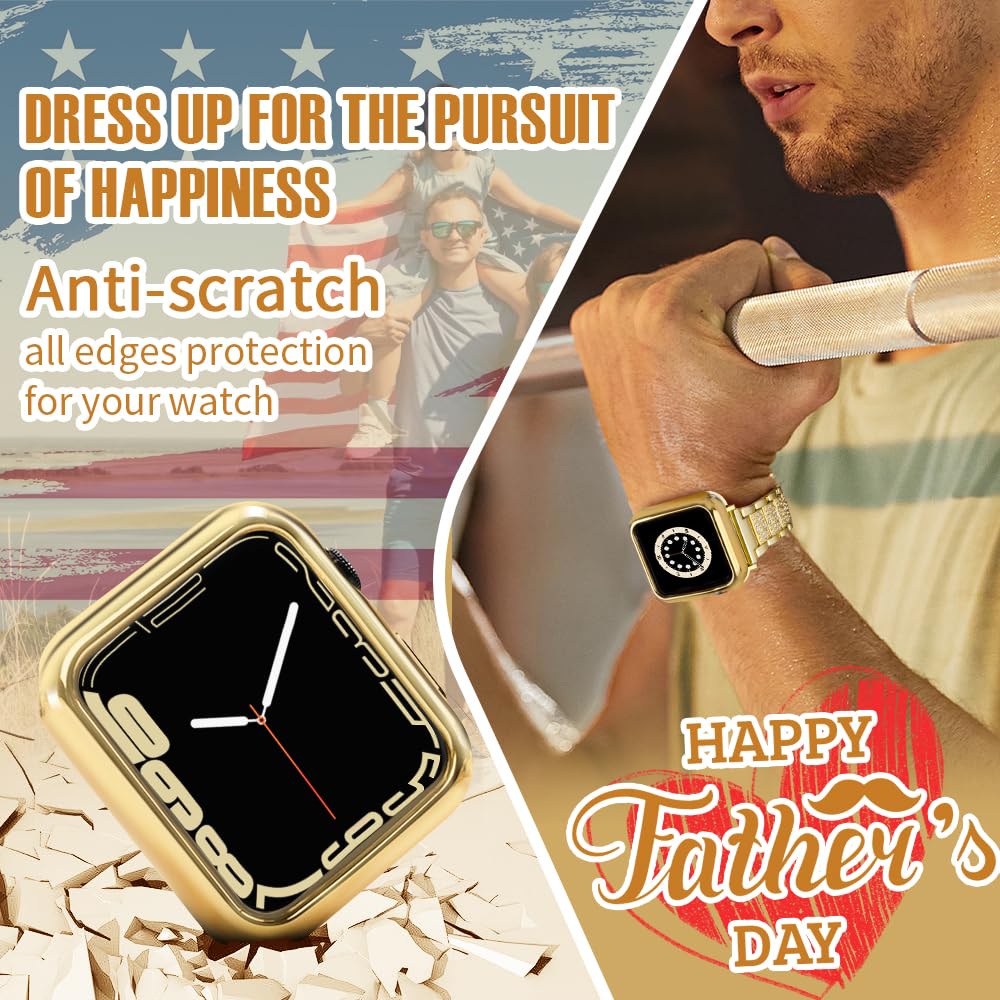 Top4Cus 38Mm Cover Environmental Soft Flexible Tpu Anti Scratch Lightweight Protective Iwatch Case Compatible With Apple Watch S