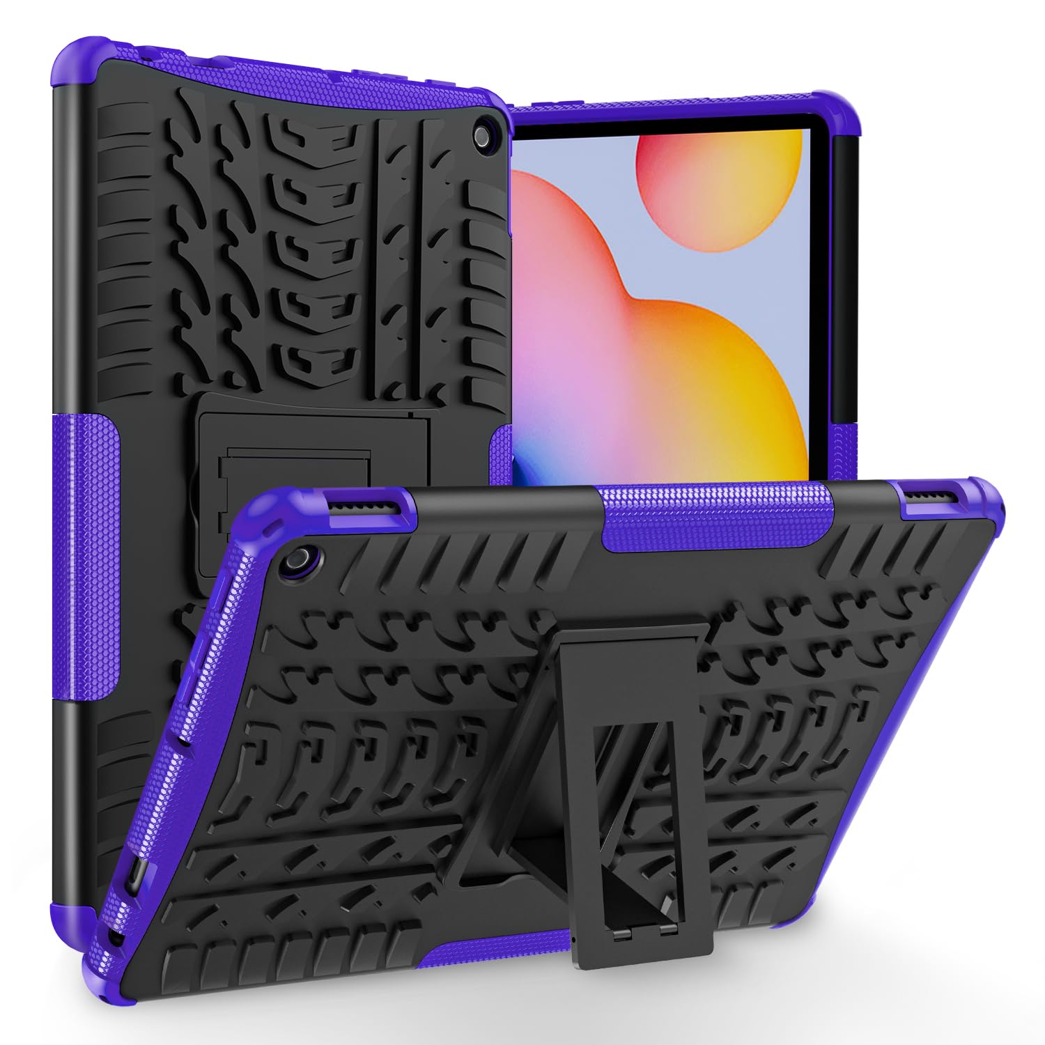 Roiskin For Dual Layer Shockproof Rugged Case For 2023 Tablet 10 Case 13Th Generation,Not For Ipad Samsung 10 Inch