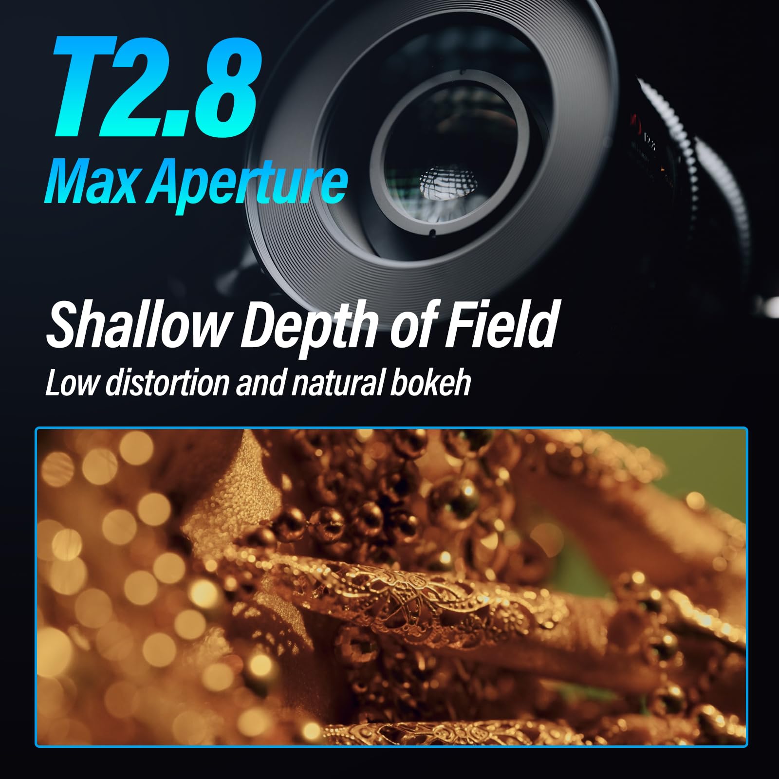 Sirui 75Mm Jupiter Macro T2 Full Frame Cine Prime Lens (Ef Mount)