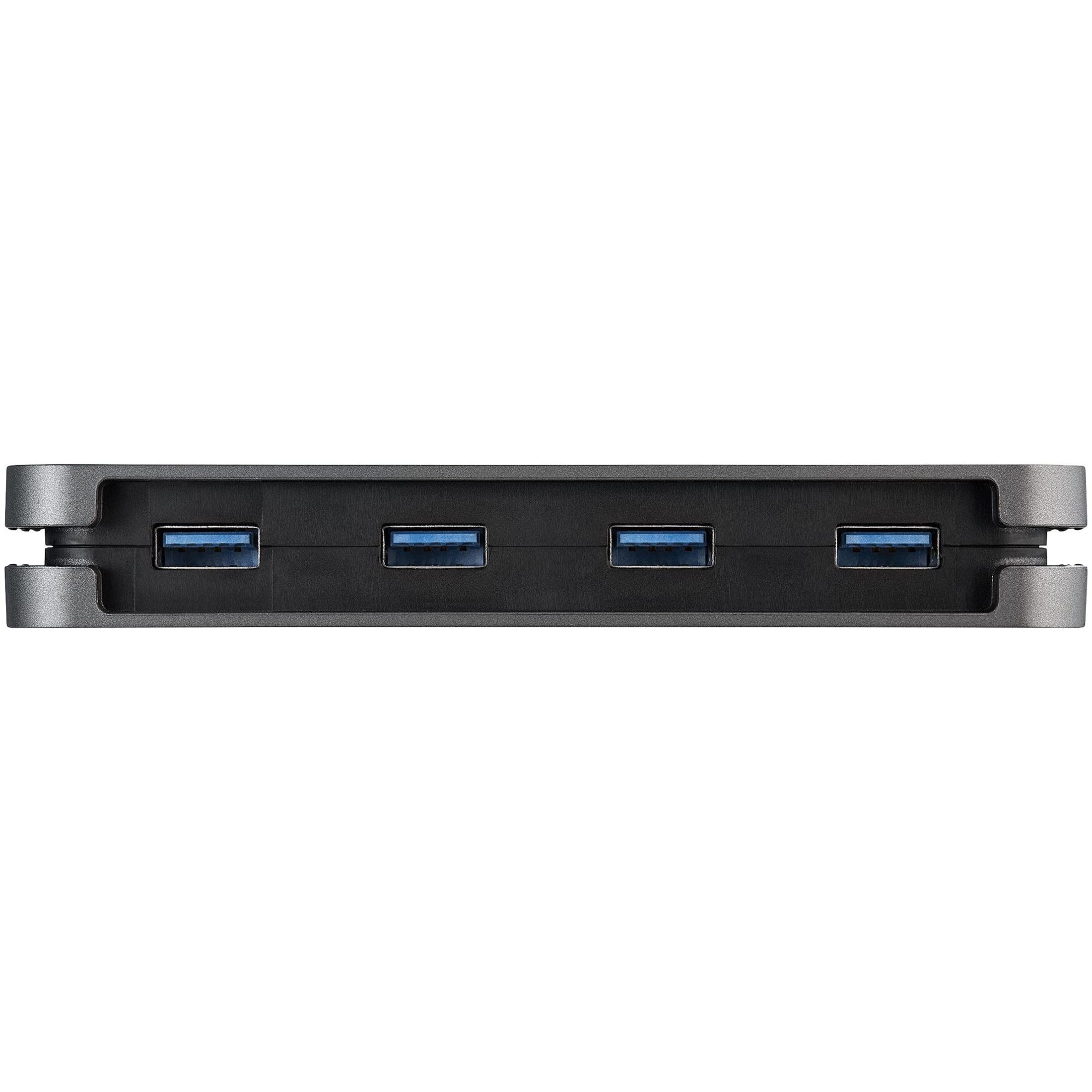 Startech.Com 4 Port Usb 3.0 Hub - Usb-A To 4X Usb-A - Superspeed 5Gbps Portable Usb 3.1 Gen 1 Type-A Hub - Usb Bus Powered - Lap