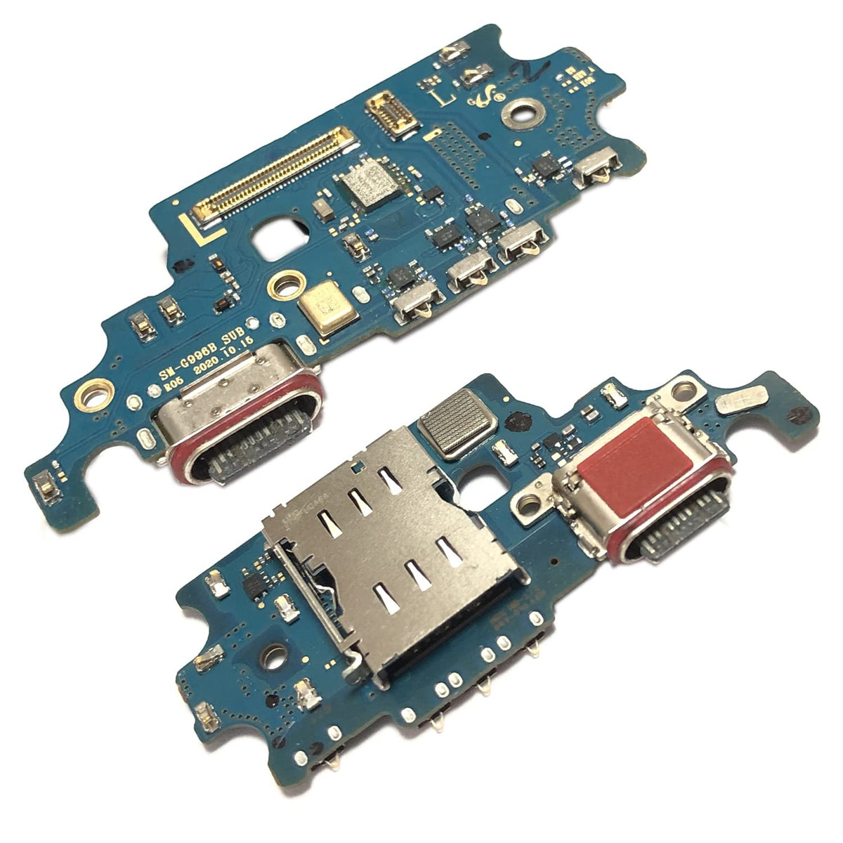 Fainwan Usb Charger Charging Port Dock Connector Ribbon Flex Cable Pcb Board Replacement Compatible With Samsung Galaxy S21+ 5G