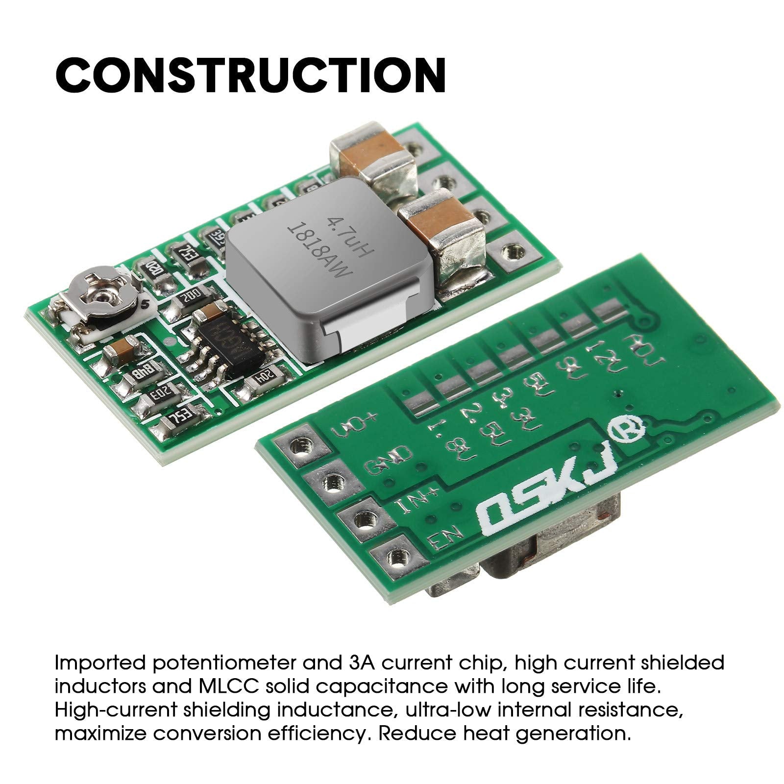 10 Pieces 5V Regulator Module Mini Voltage Reducer Dc 4.5 24V 12V 24V To 5V 3A Volt Buck Converter Power Supply Transformer Modu