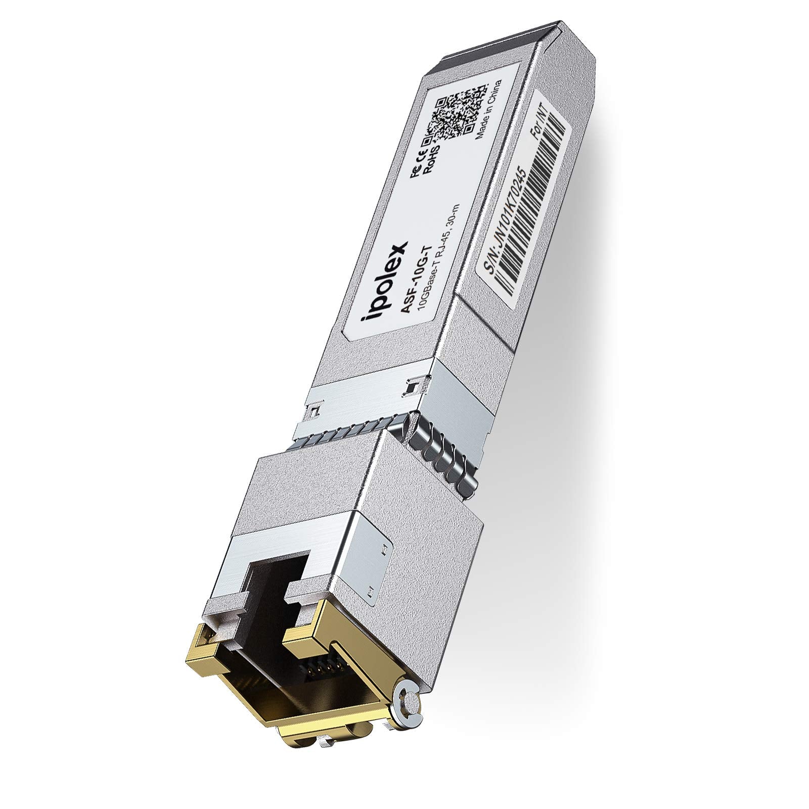 1.25/2.5/5/10G Sfp+ Rj45 Copper Transceiver, 10Gbase T Rj 45 Sfp+ Module, Compatible For Cisco Sfp 10G T S, Ubiquiti Unifi Uf Rj