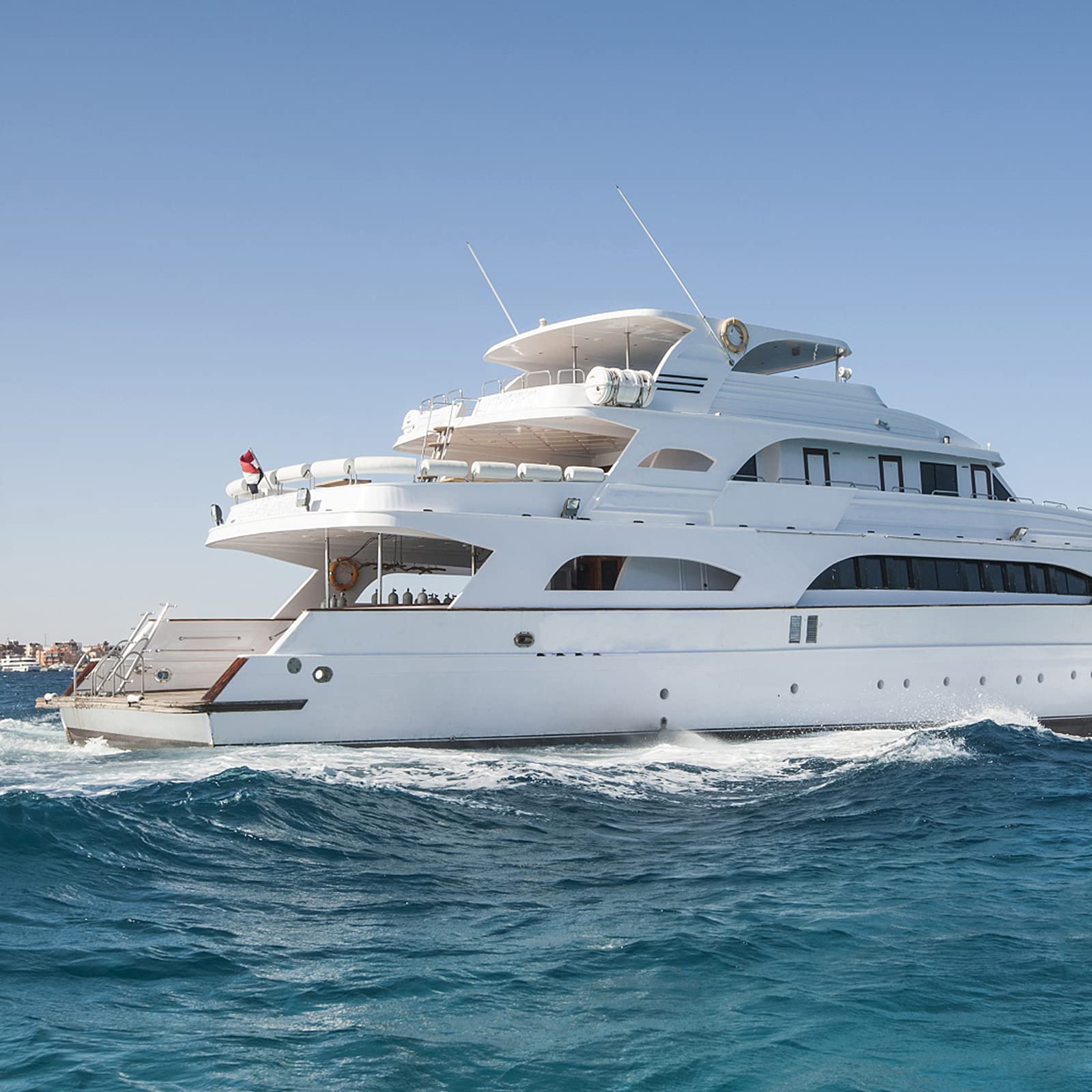 Uayesok Vhf Marine Base Antenna 48 Inch Fiberglass Waterproof Boat Antenna W/7M Rg 58U Cable Adjustable Ratchet Fixed Mount