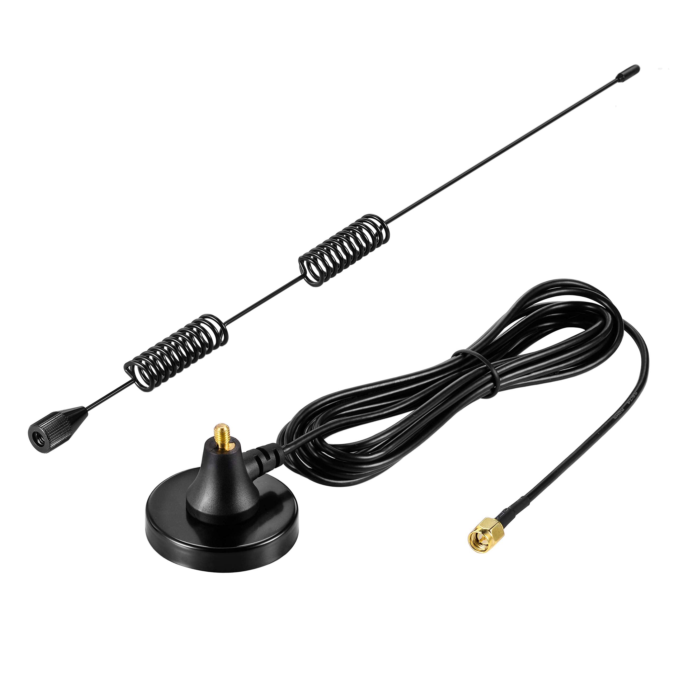Bingfu Dual Band Vhf Uhf 136 174Mhz 400 470Mhz Ham Radio Magnetic Base Antenna Handheld Two Way Radio Sma Male Antenna For Ham R