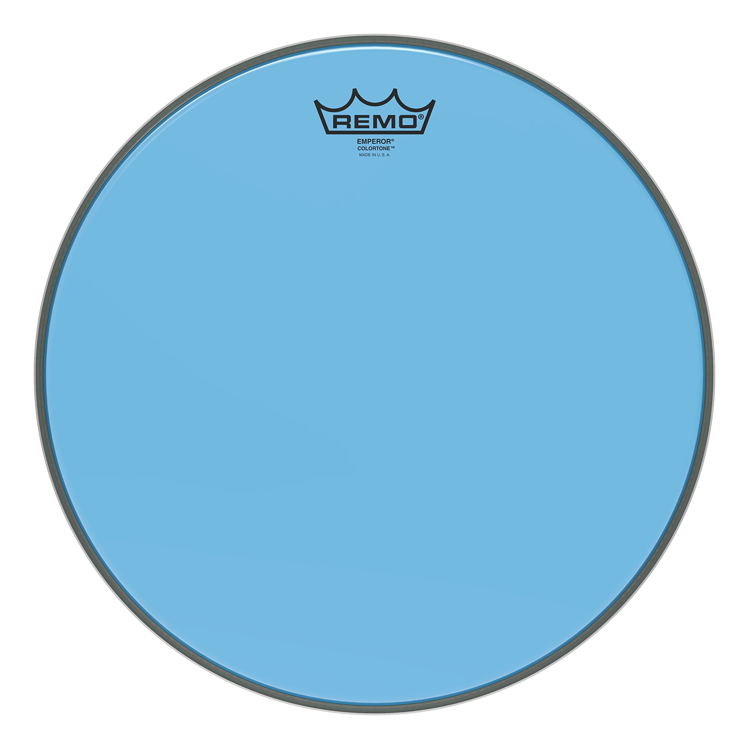 Remo Emperor Colortone Blue Drumhead, 14'