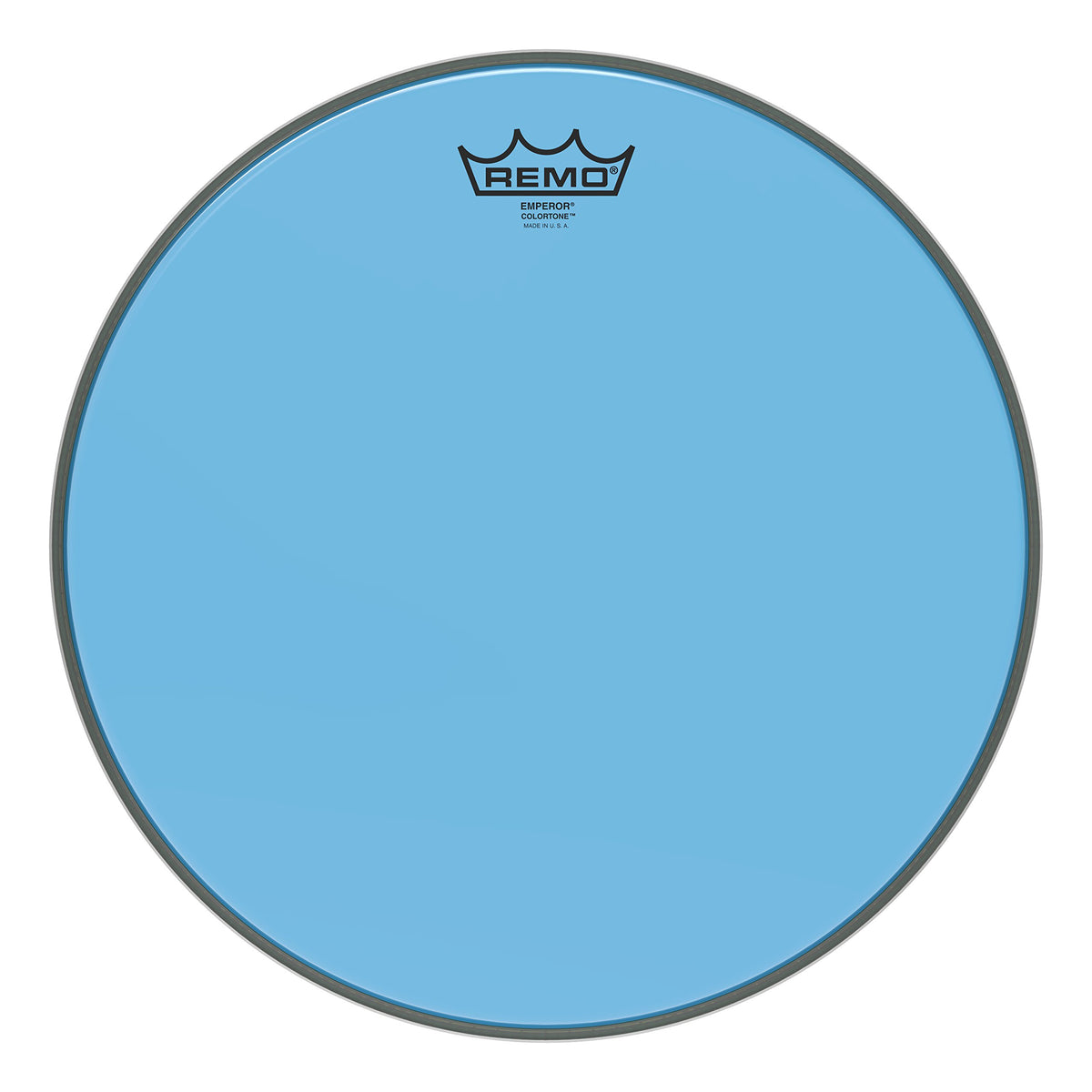 Remo Emperor Colortone Blue Drumhead, 14'