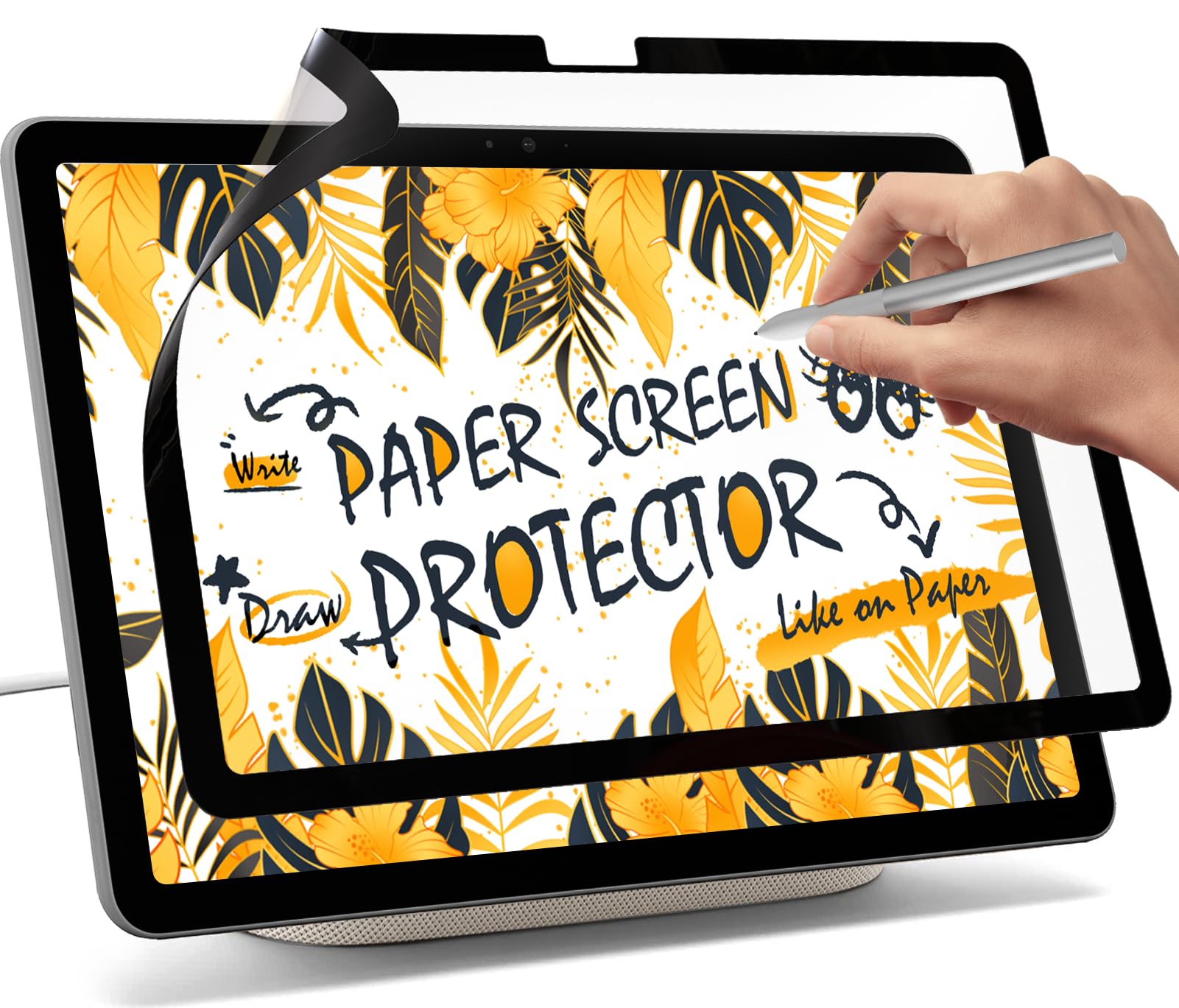 Magicsuction Paper Screen Protector For Google Pixel Tablet 11 Inch 2023, Write And Draw Like On Paper, Pixel Tablet 10.95'' Ant