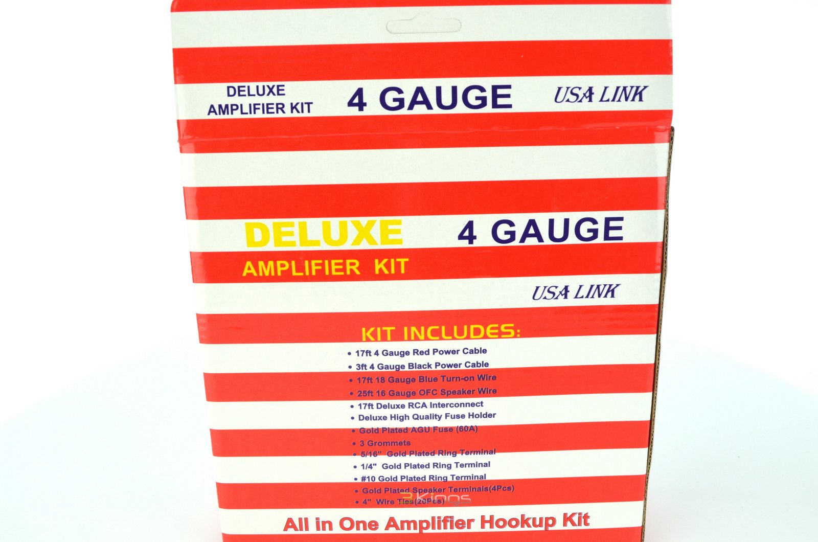 Qpower 4 Gauge Ga 2000W Car Amplifier Amp Complete Wiring Installation Kit + Rca