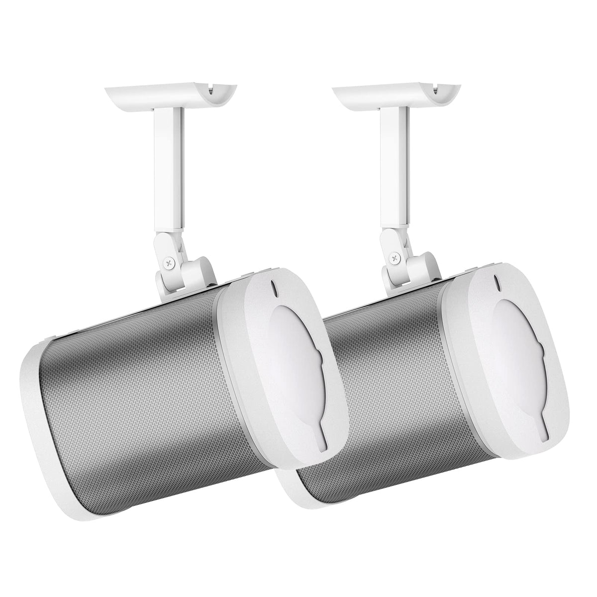 Notiela Speaker Wall Mount And Ceiling Mount For Sonos One, One Sl, Play 1   Swivel & Tilt Adjustable Mounting Brackets For Sono