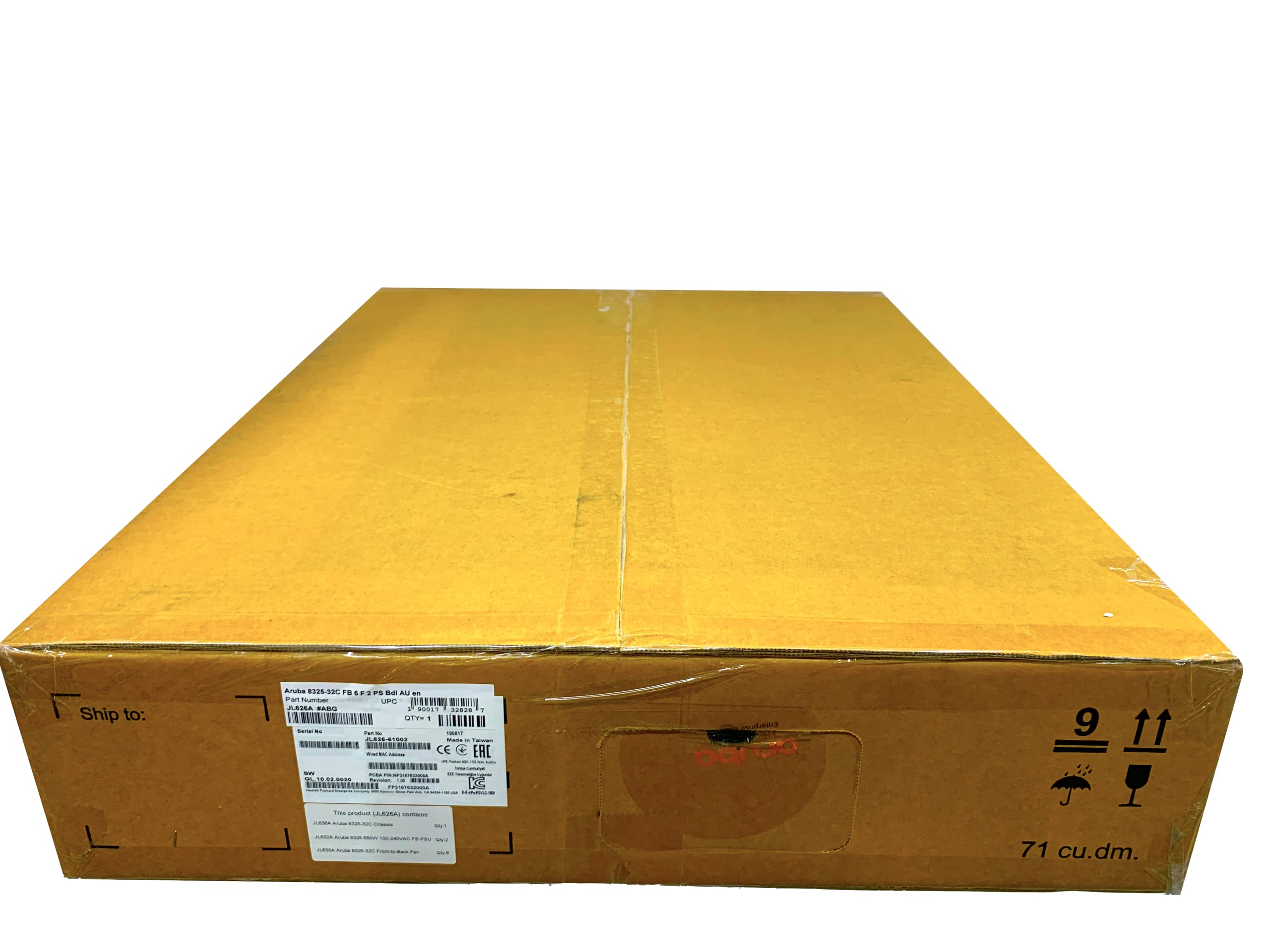 Aruba 8325-32C FB 6 F 2 PS Bdl