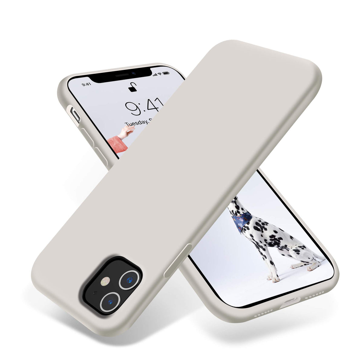 Otofly Compatible With Iphone 11 Case,Ultra Slim Fit Liquid Silicone Gel Cover With Full Body Protection Anti-Scratch Shockproof
