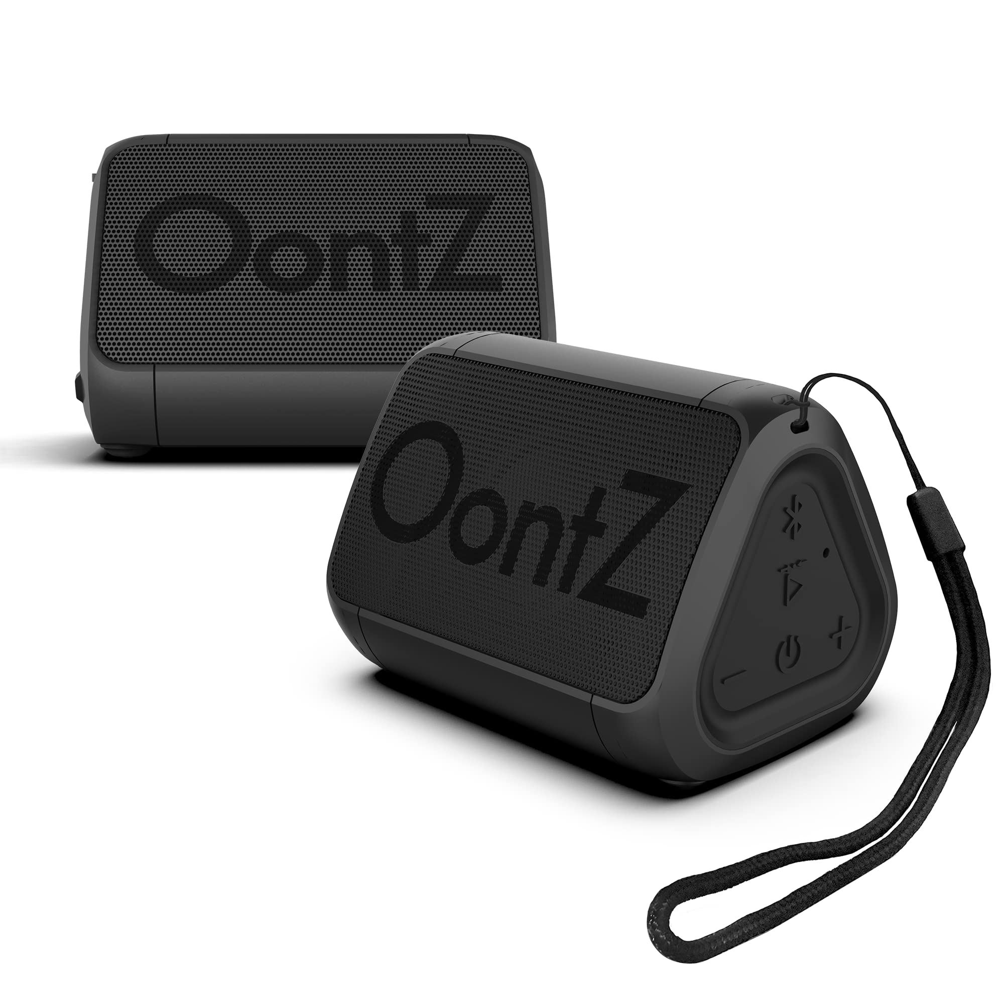 Oontz Solo Bluetooth Speaker   2 Pack, Surprisingly Loud Volume & Bass, 100 Foot Wireless Range, Ipx7, Compact Size Portable Travel Speaker By Cambridge Sound Works (Black)