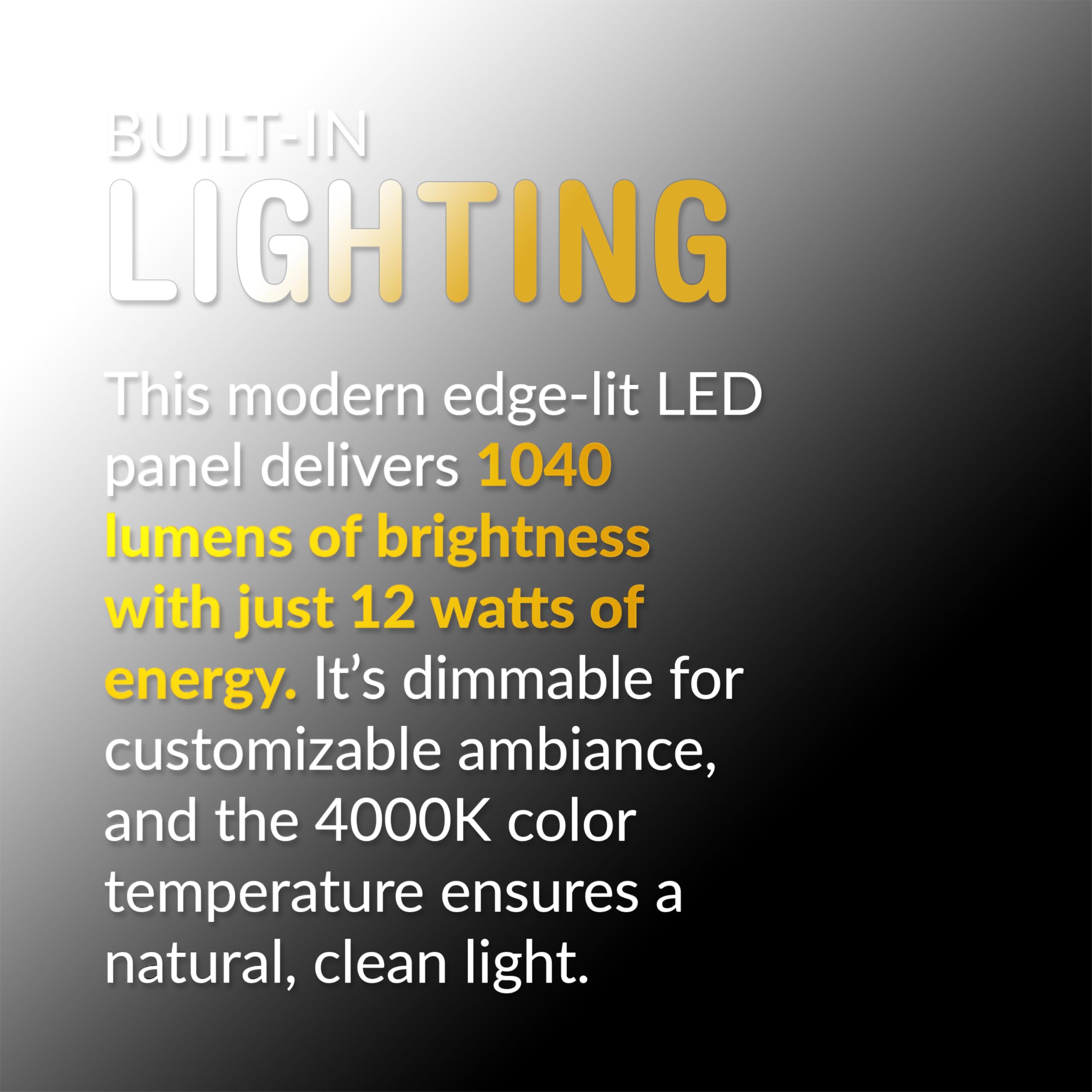 Kaze Appliance Snp100L9 | 100 Cfm | 0.8 Sone | Dimmable 4000K Edge Lit Led | No Attic Access Required Quiet Bathroom Ventilation