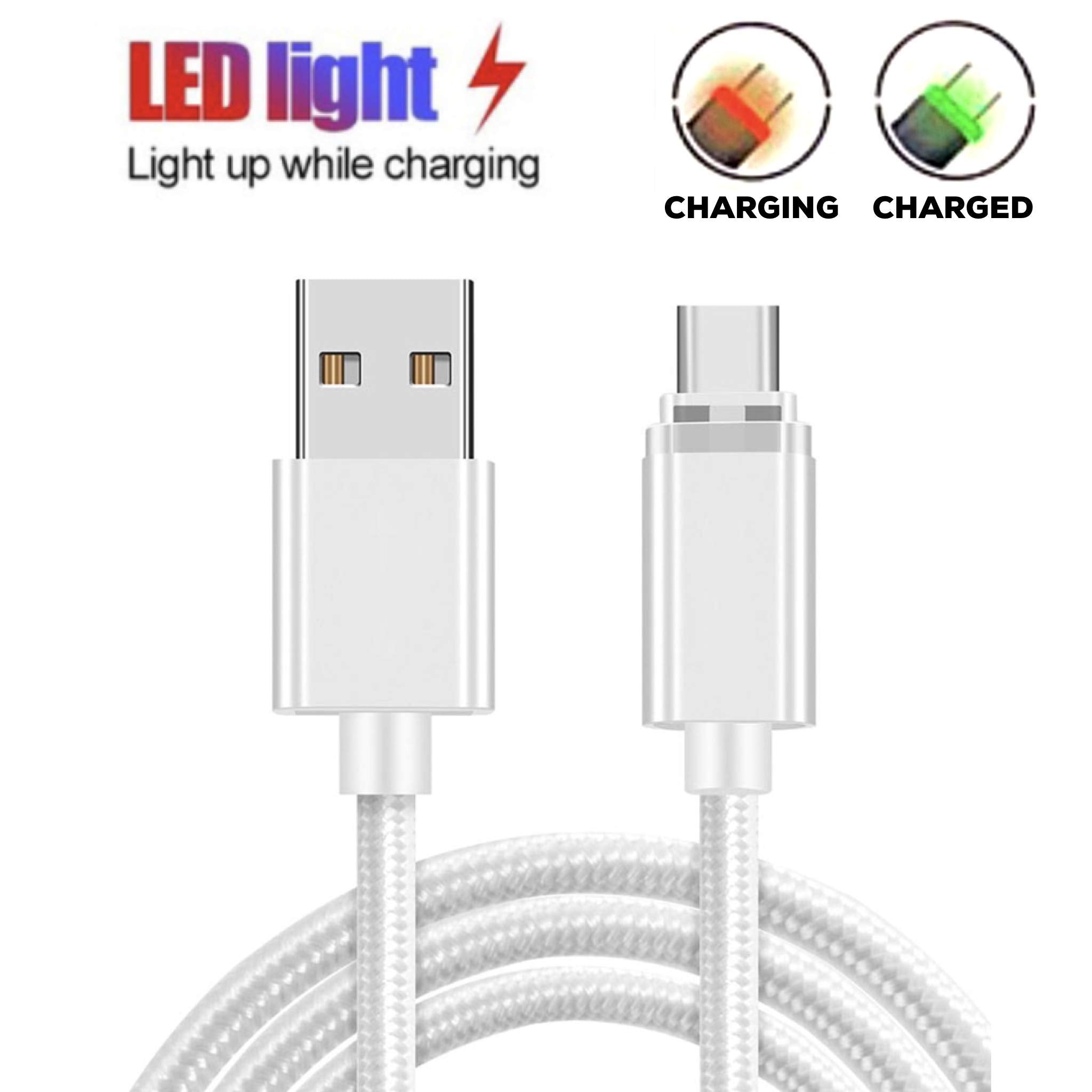 Trueprove Mophie Cable Battery Case Compatible Smart Charging Wire Led Sync Data Cord & Pouch (Bundle) Lights While Charging For