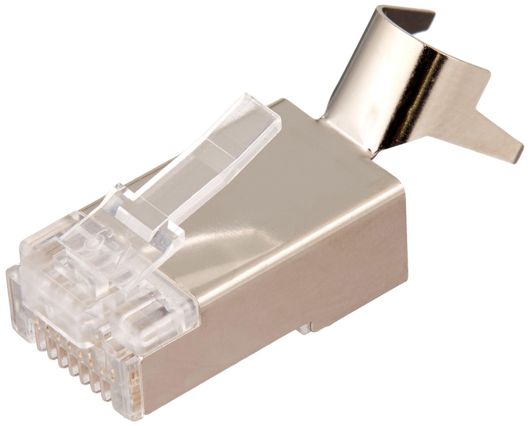 Platinum Tools 106190 Rj45 Cat6A 10 Gig Shielded Connector With Liner, 100 Pack