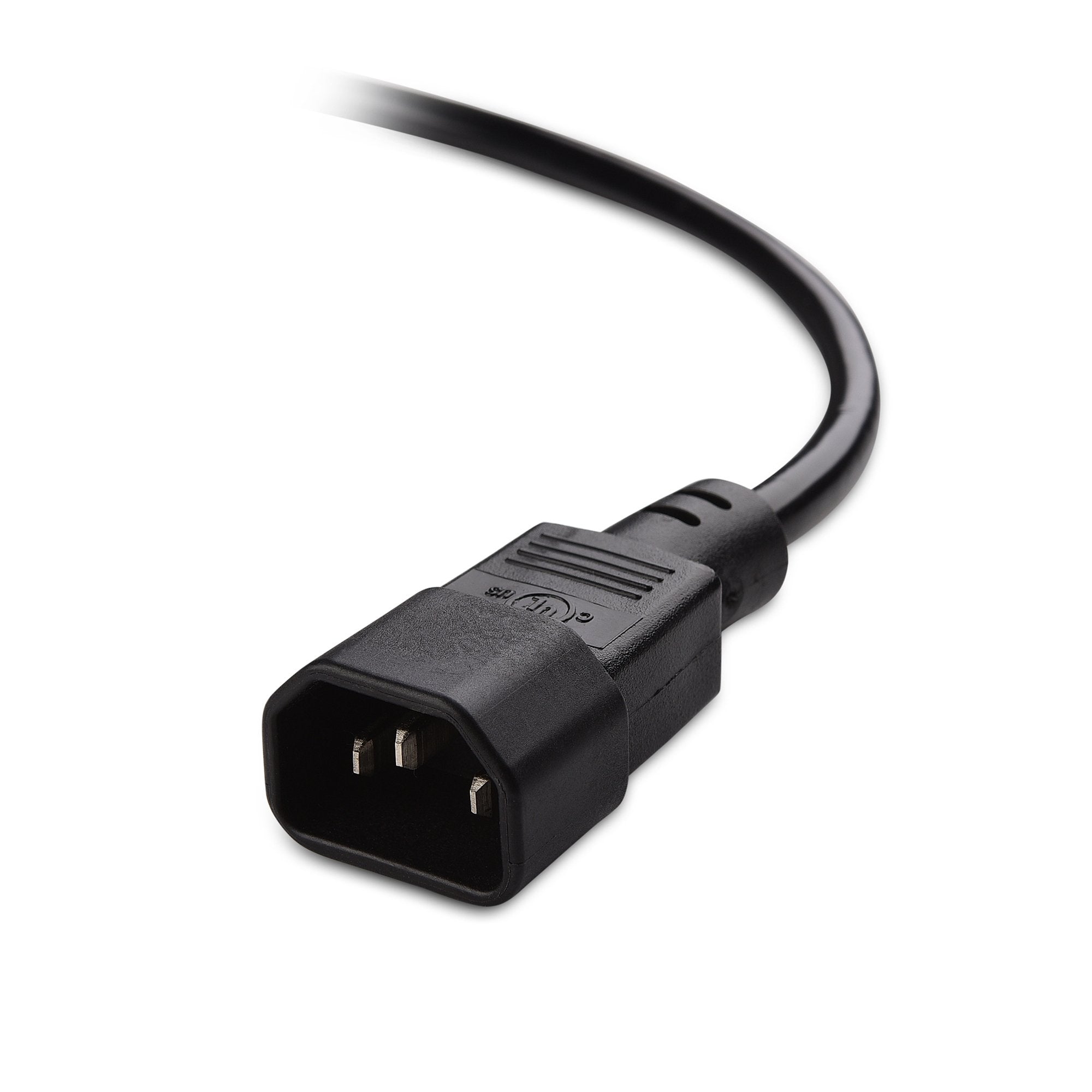 Cable Matters 2 Pack Computer to PDU Power Extension Cord, Power Extension Cable 6 ft (IEC C14 to IEC C13 PDU Power Cord)