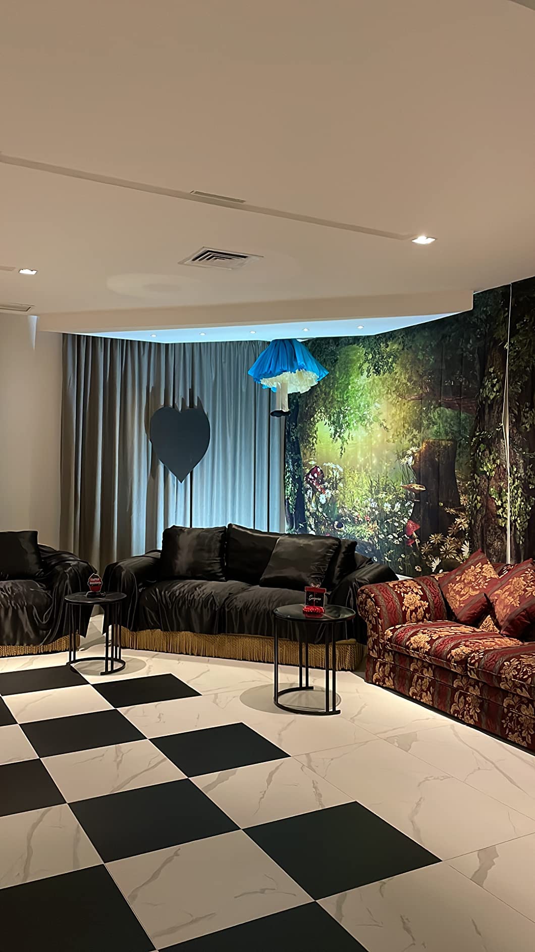 Leowefowa 7X5Ft Vinyl Spring Backdrop Fairy Enchanted Flower Fairytale Forest Jungle Woodland Photo Background For Party Photo S