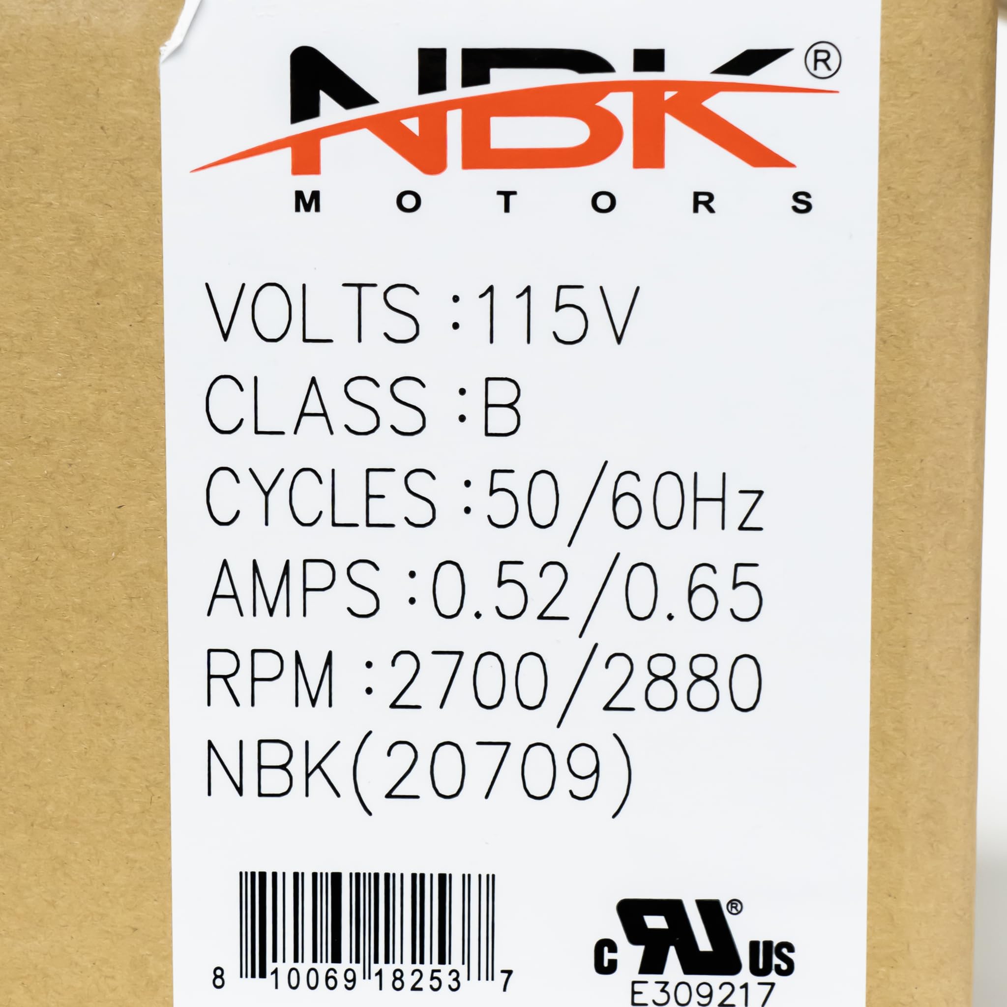 Nbk Blower Motor Replacement For Dayton 1Tdp5 4C442 Fasco 50752 D500 131 Cfm 115V