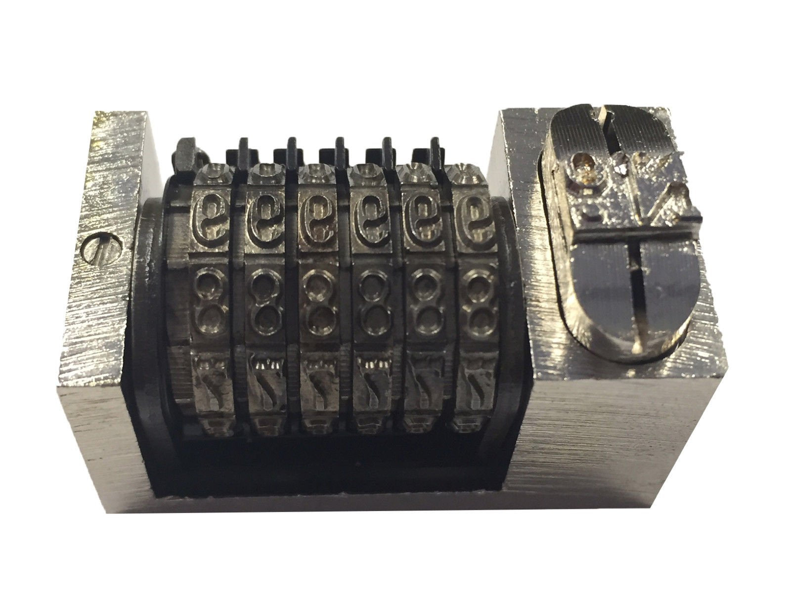 Letterpress Windmill Heidelberg 6 Digit Numbering Machine Backwards